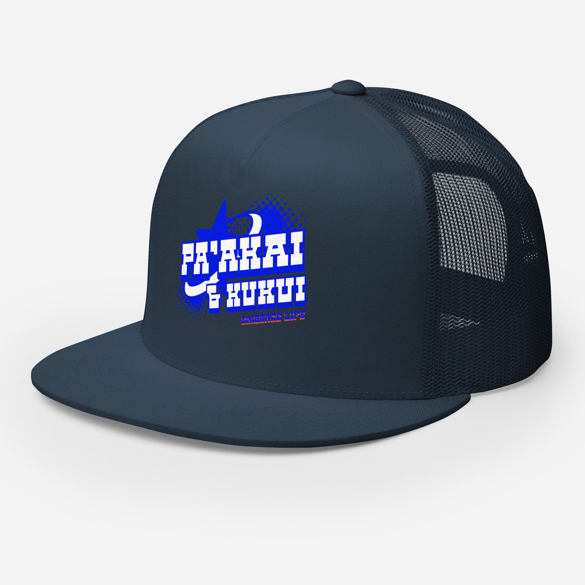 Kūikawā Trucker Cap Trucker Hat Pa'akai & Kukui