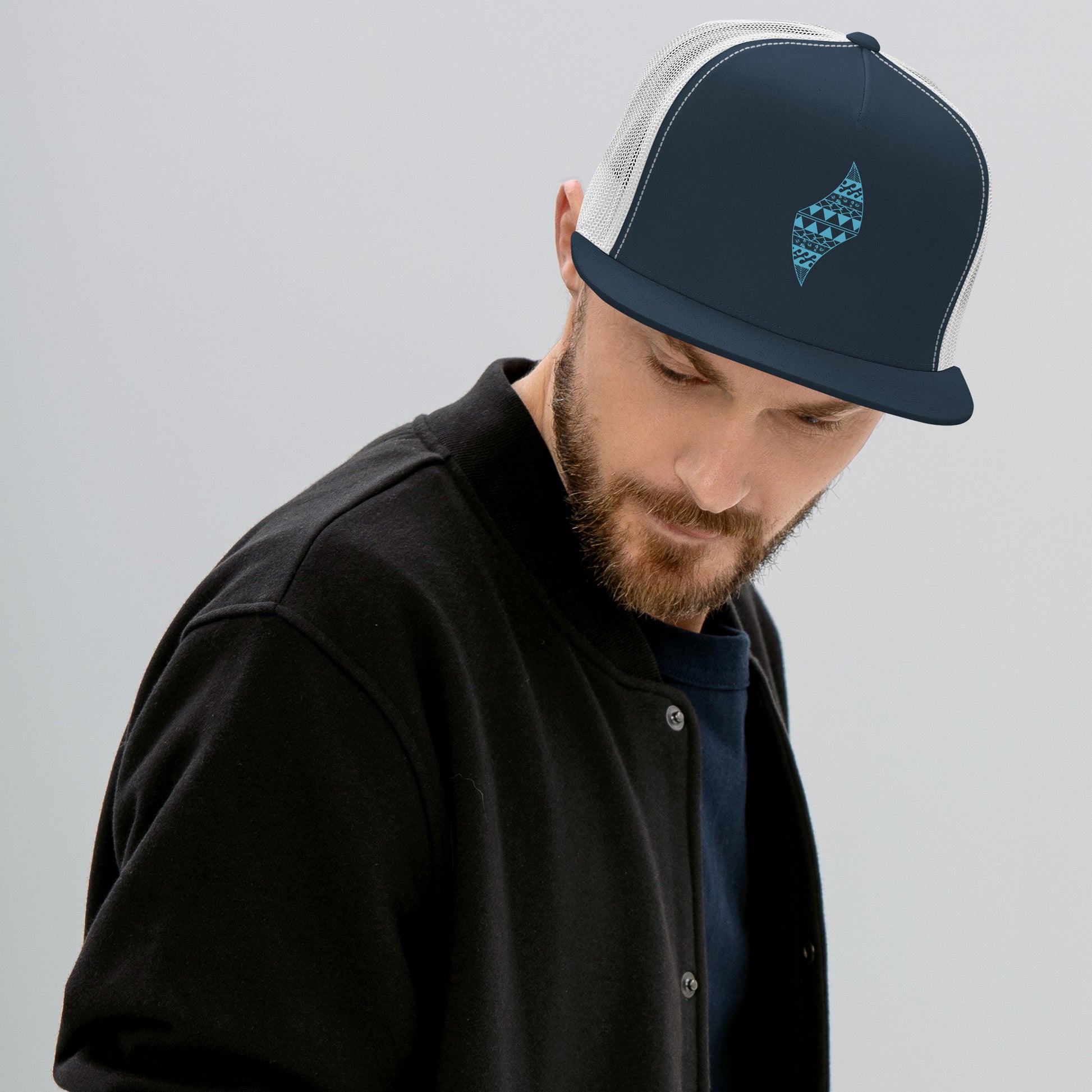 Pa'akai & Kukui Logo Trucker Cap Trucker Hat Pa'akai & Kukui
