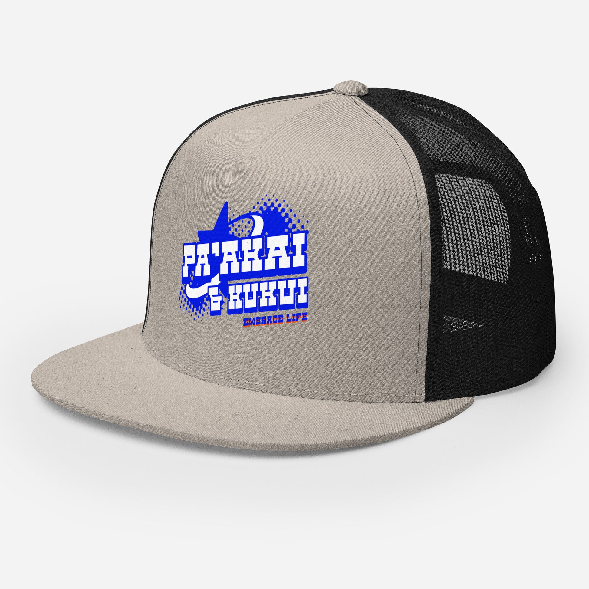 Kūikawā Trucker Cap Trucker Hat Pa'akai & Kukui