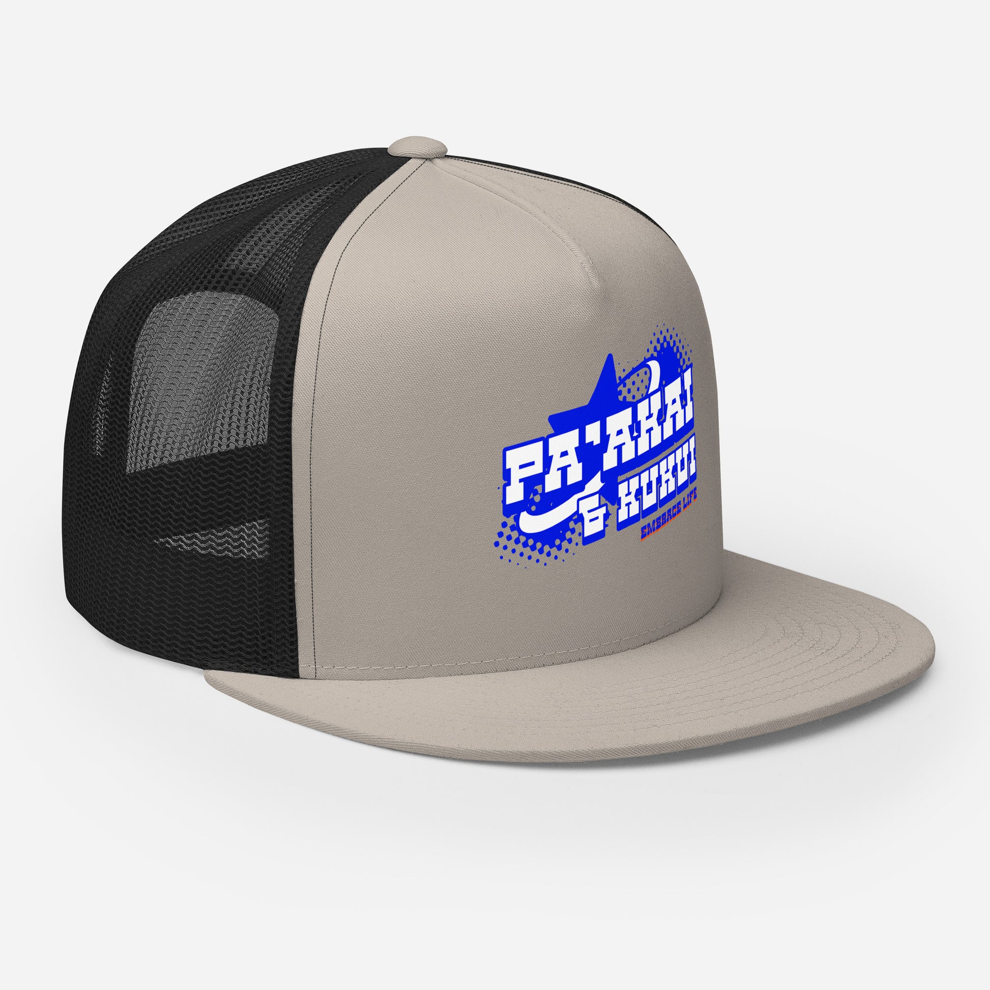 Kūikawā Trucker Cap Trucker Hat Pa'akai & Kukui