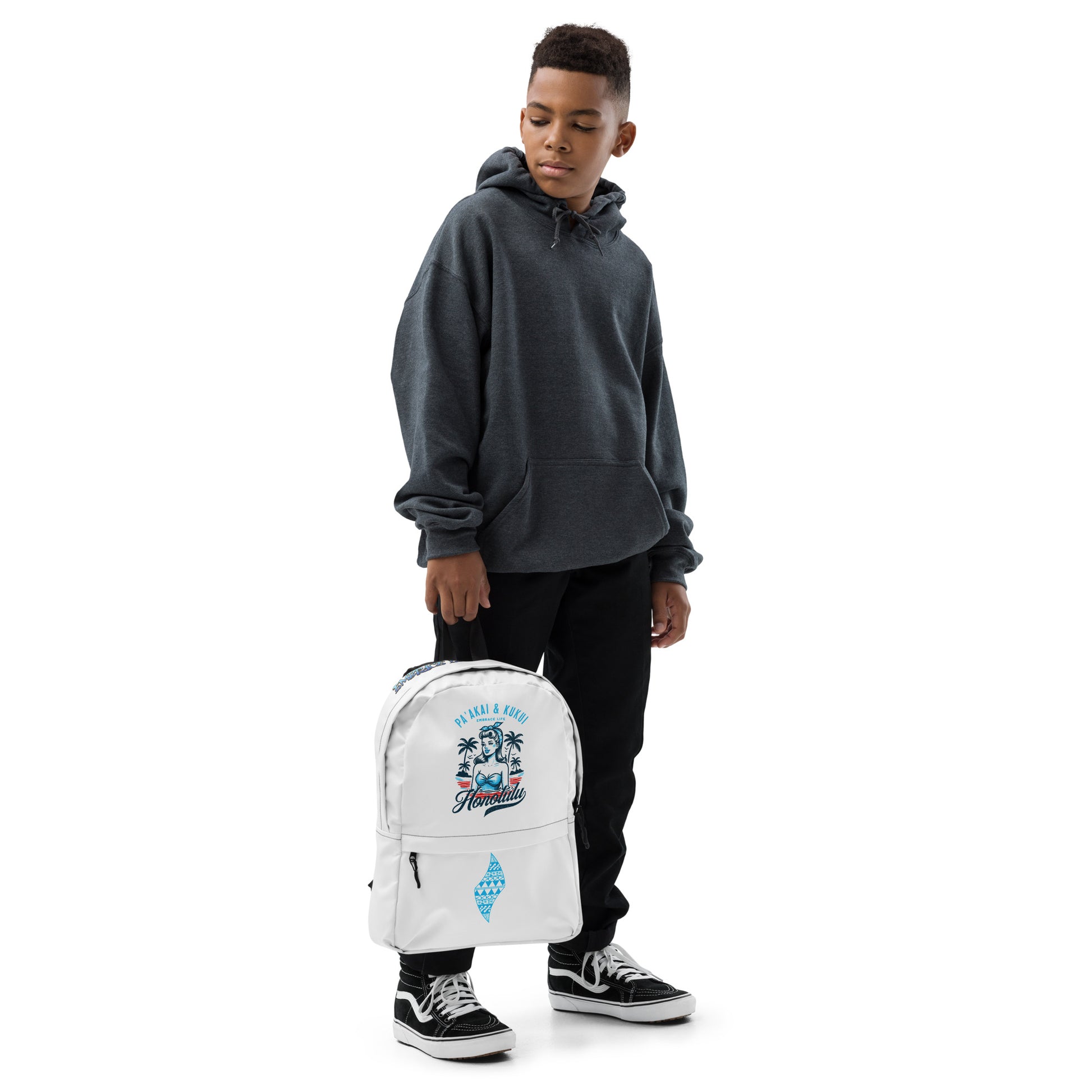 Honolulu Backpack Back Pack Pa'akai & Kukui