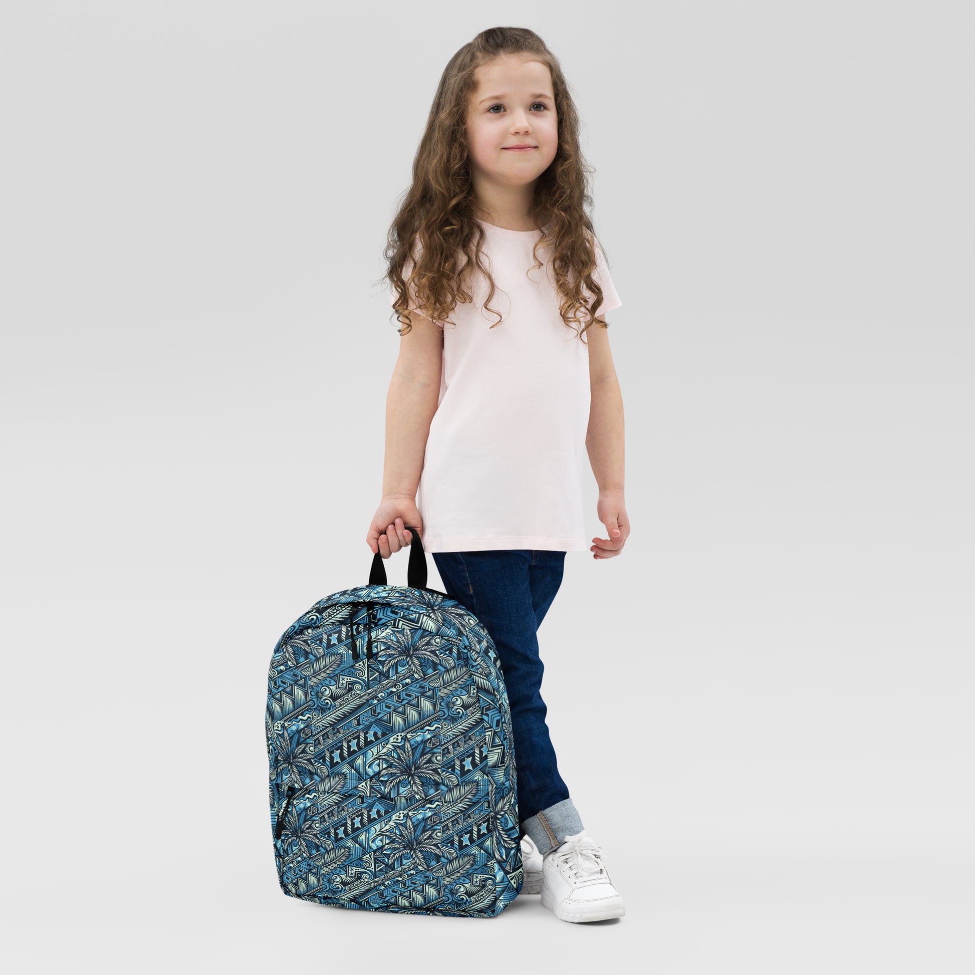 Nā Loulu 'Uli'uli Backpack Back Pack Pa'akai & Kukui