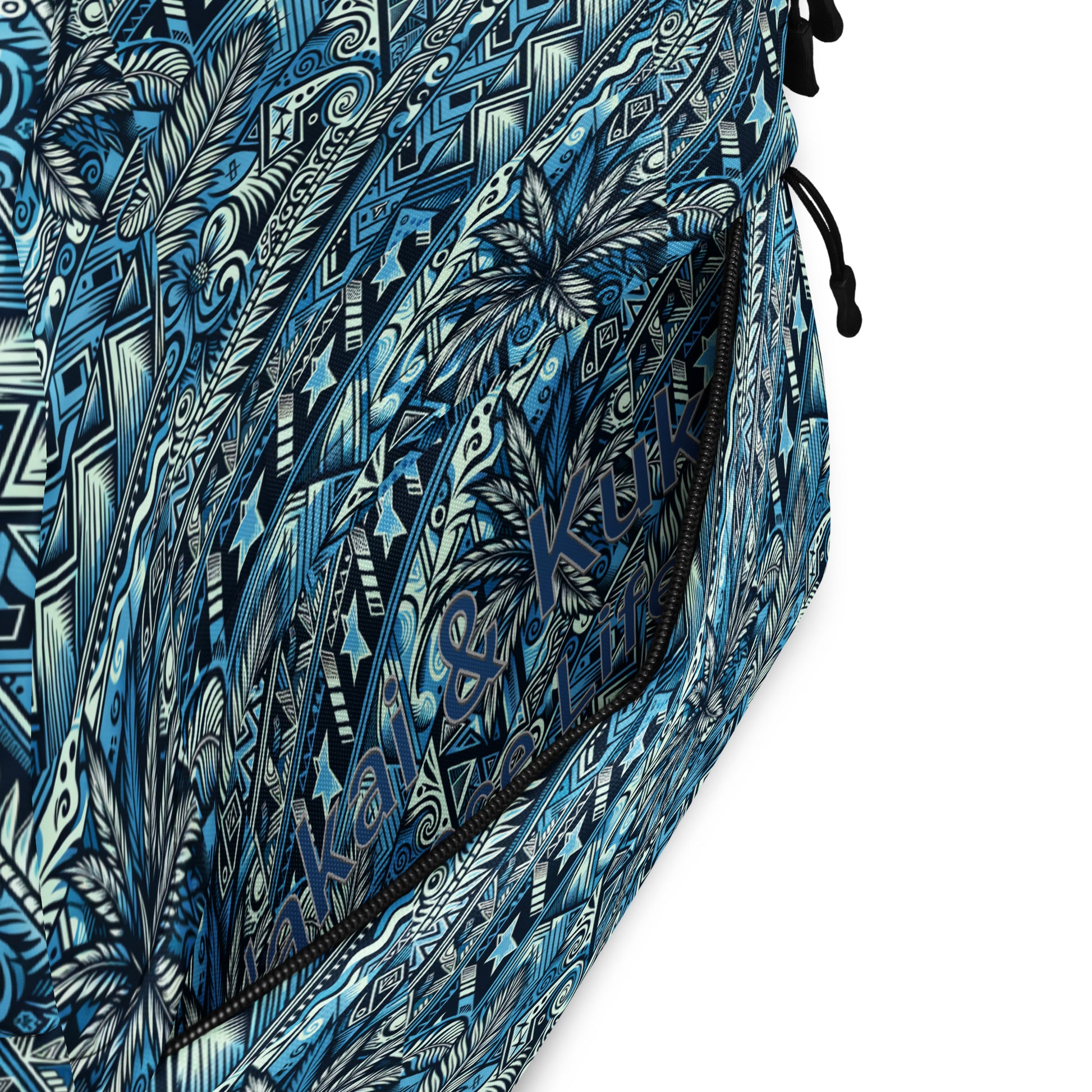 Nā Loulu 'Uli'uli Backpack Back Pack Pa'akai & Kukui