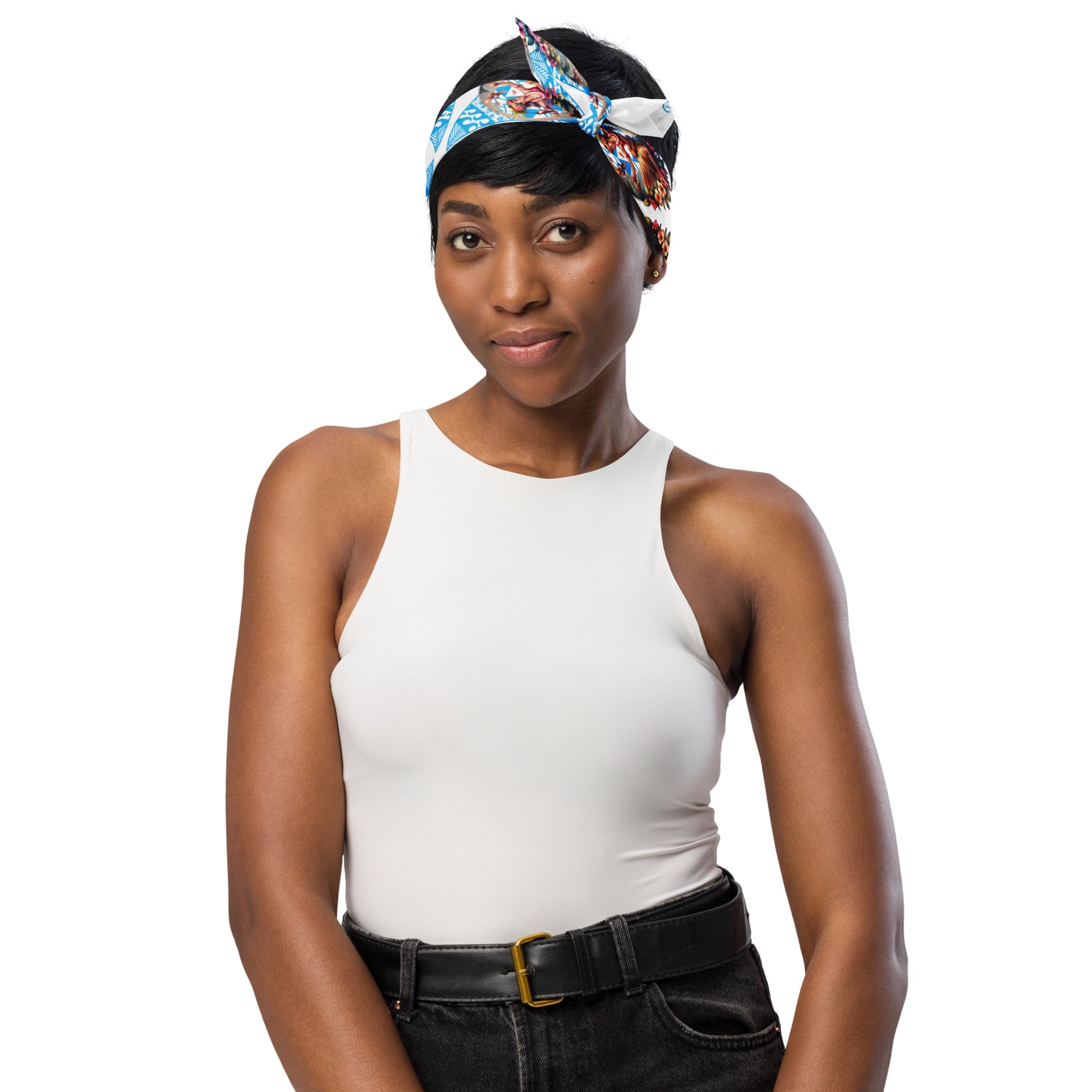 Hula Girl Vibes Bandana Bandana Pa'akai & Kukui M