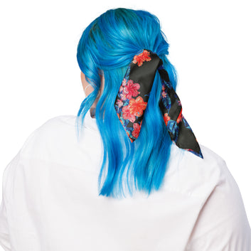 Ho'ōla (To Give Life, To Heal, To Revive) floral bandana