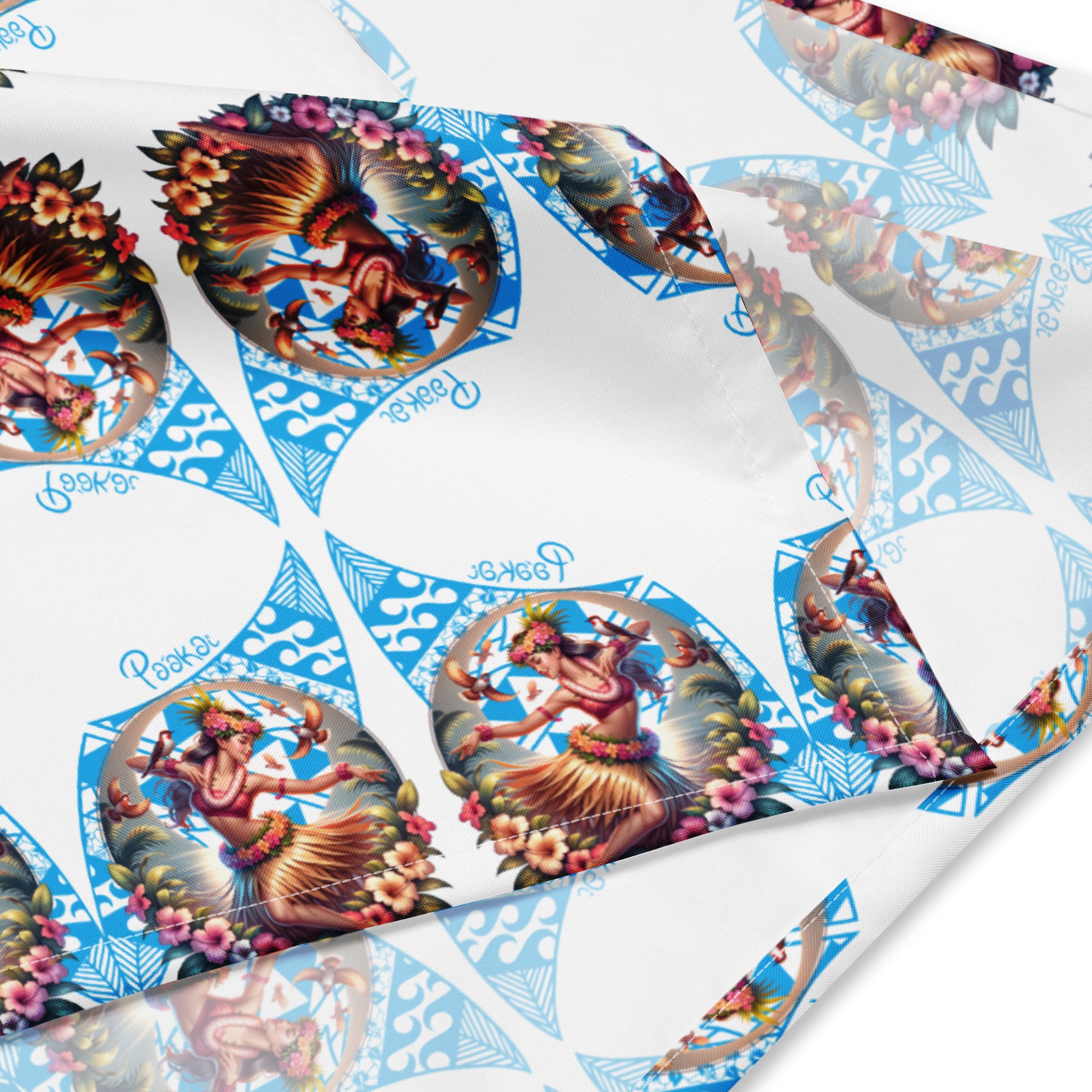 Hula Girl Vibes Bandana Bandana Pa'akai & Kukui