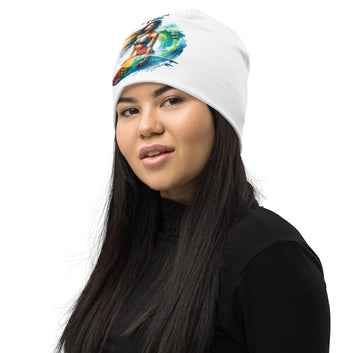 Embrace Life All-Over Print Beanie