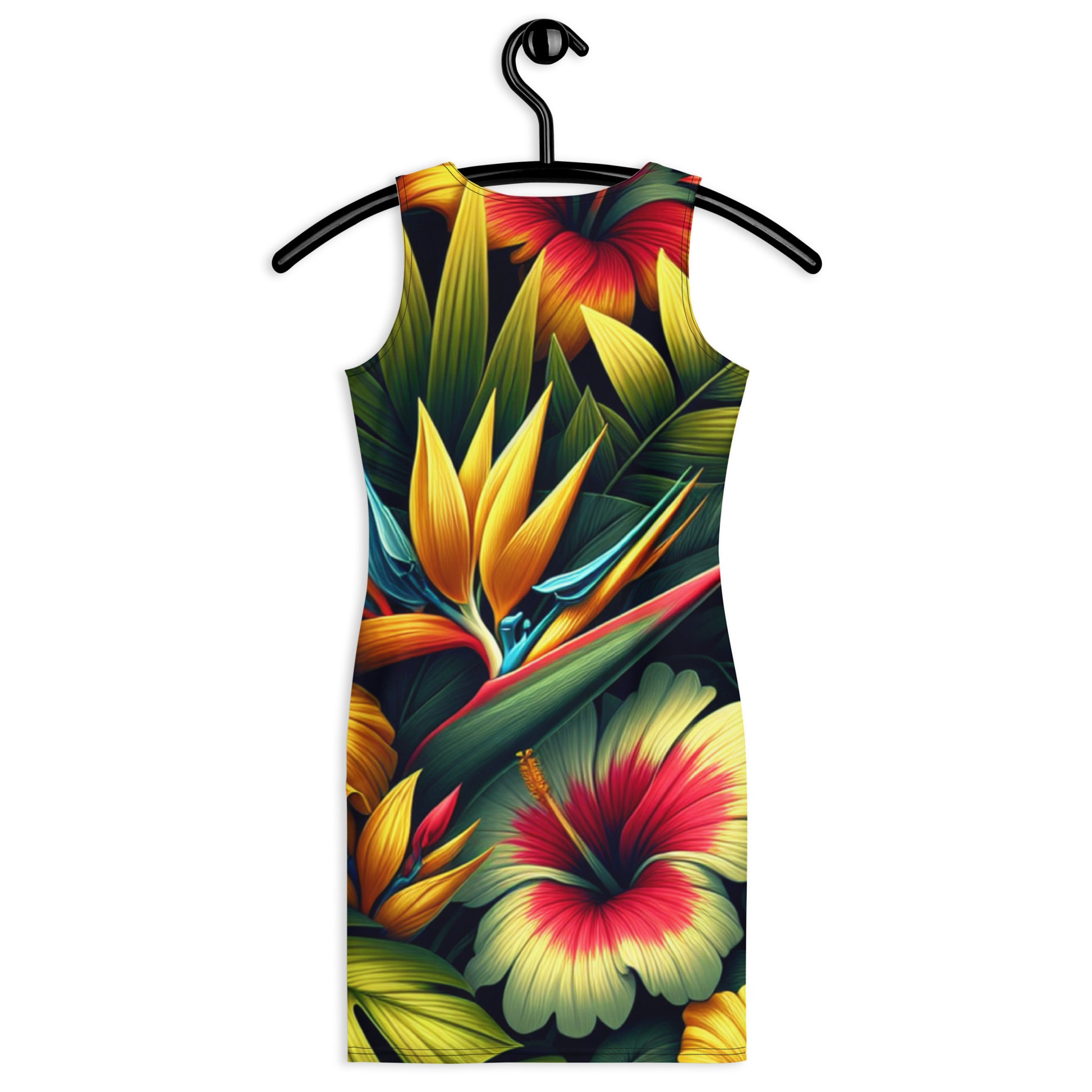 Nā Pua Nani Bodycon Dress Dress Pa'akai & Kukui