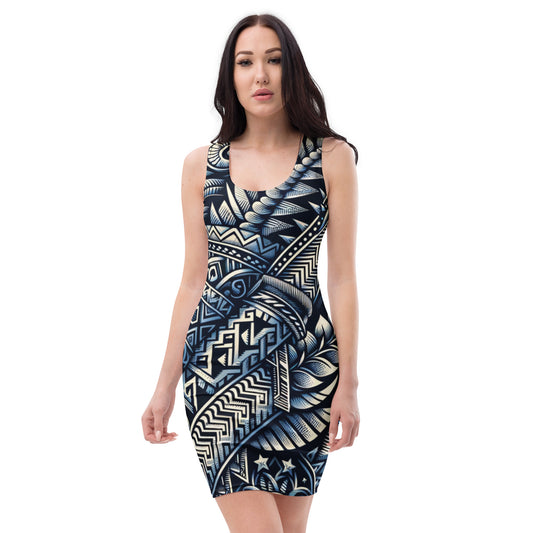 Koa Wahine Bodycon dress Dress Pa'akai & Kukui XS