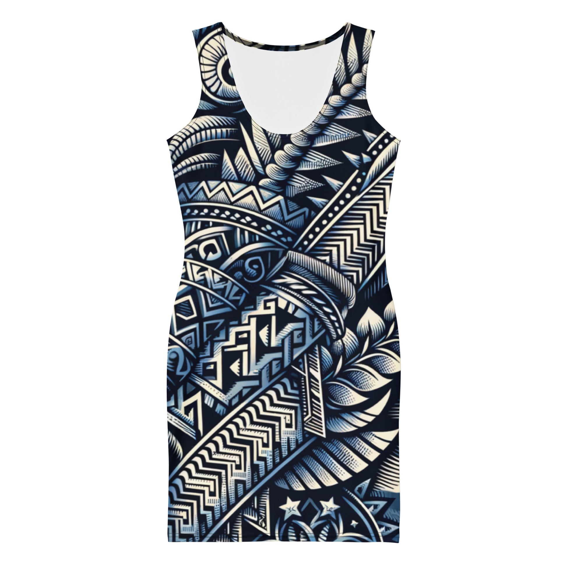 Koa Wahine Bodycon dress Dress Pa'akai & Kukui