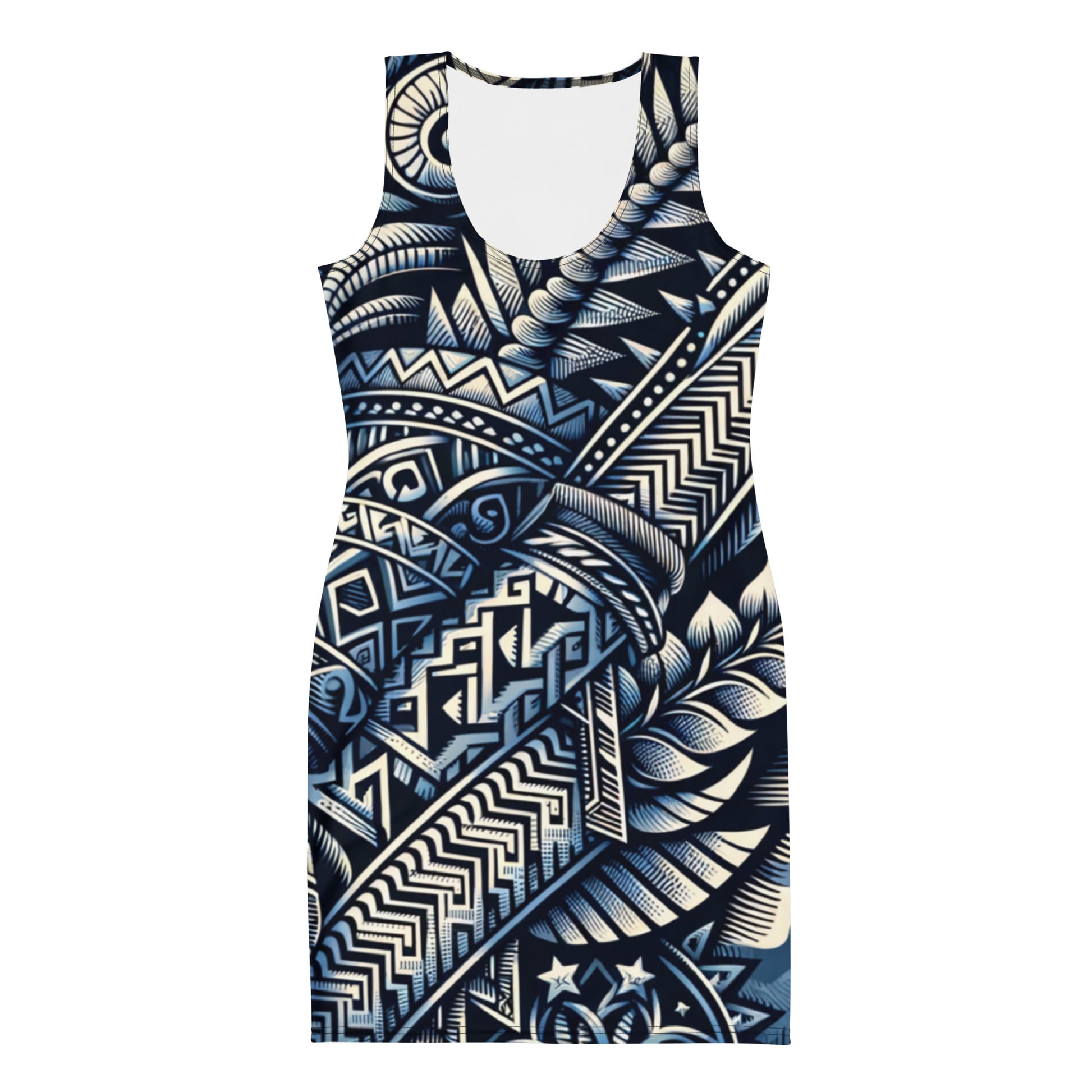 Koa Wahine Bodycon dress Dress Pa'akai & Kukui