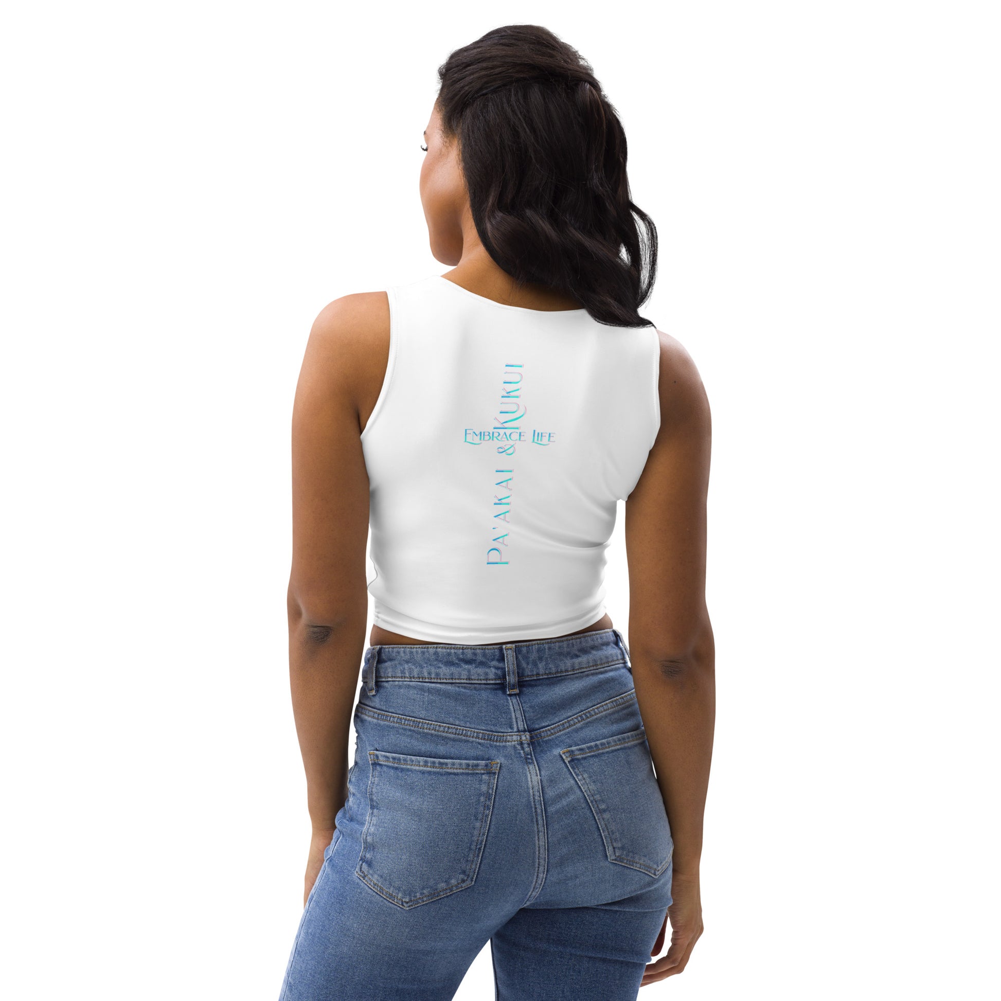 Ho'ōla (To Give Life, To Heal, To Revive) Crop Top Crop Top Pa'akai & Kukui