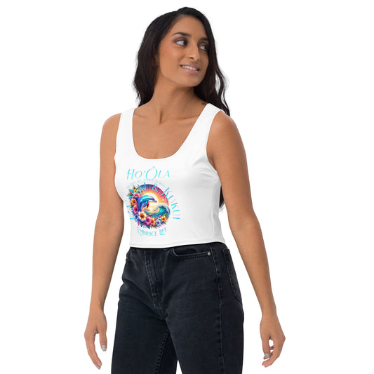 Ho'ōla (To Give Life, To Heal, To Revive) Crop Top