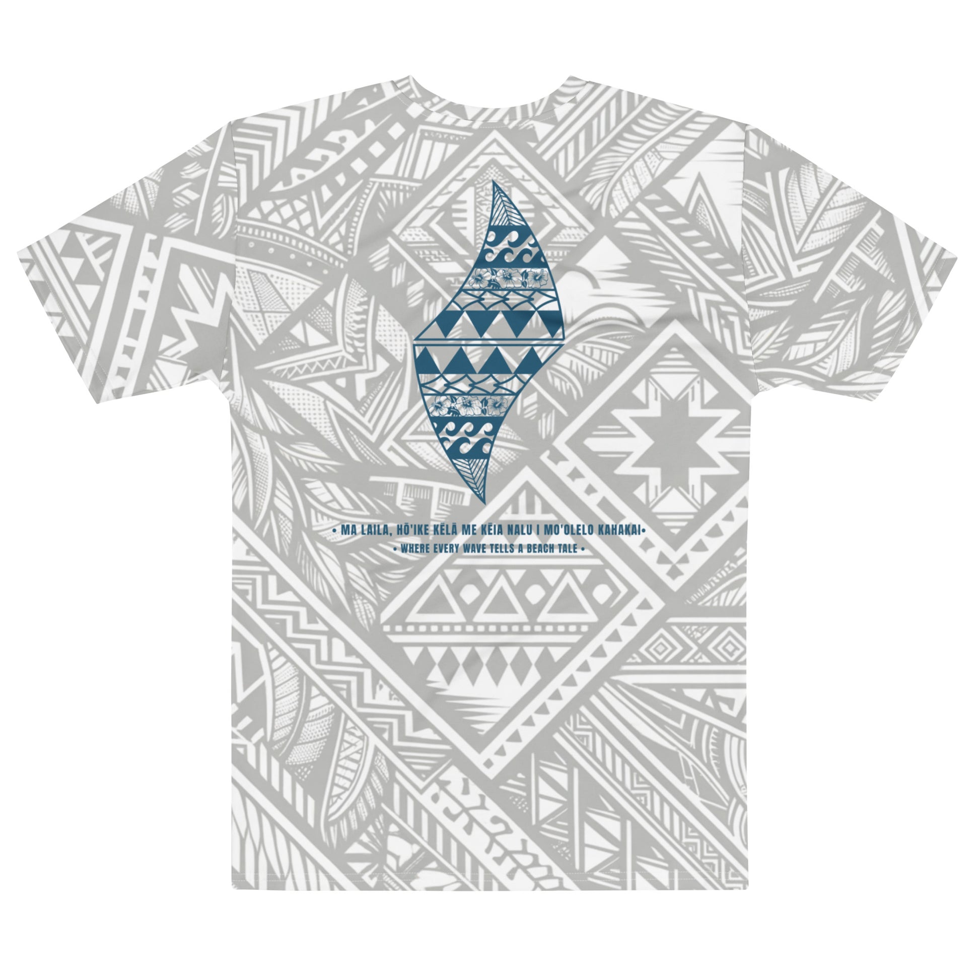 Tribal Shaka - Men’s cotton crew neck t-shirt T-shirt Pa'akai & Kukui