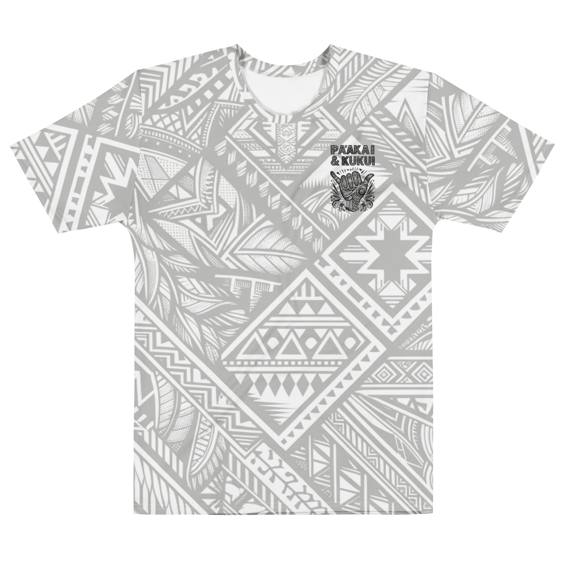 Tribal Shaka - Men’s cotton crew neck t-shirt T-shirt Pa'akai & Kukui