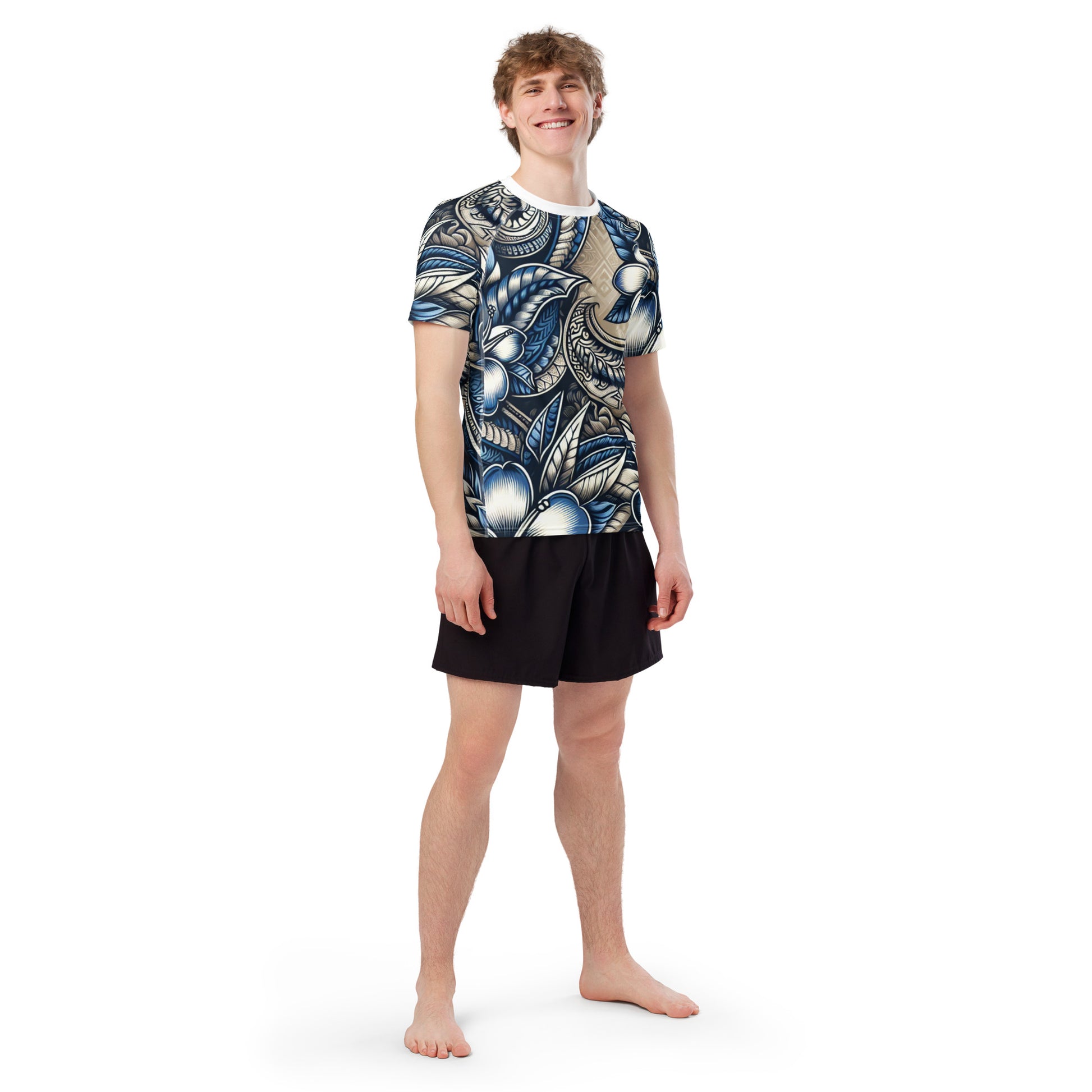 Koa Camo men’s rash guard Men's Rash Guard Pa'akai & Kukui