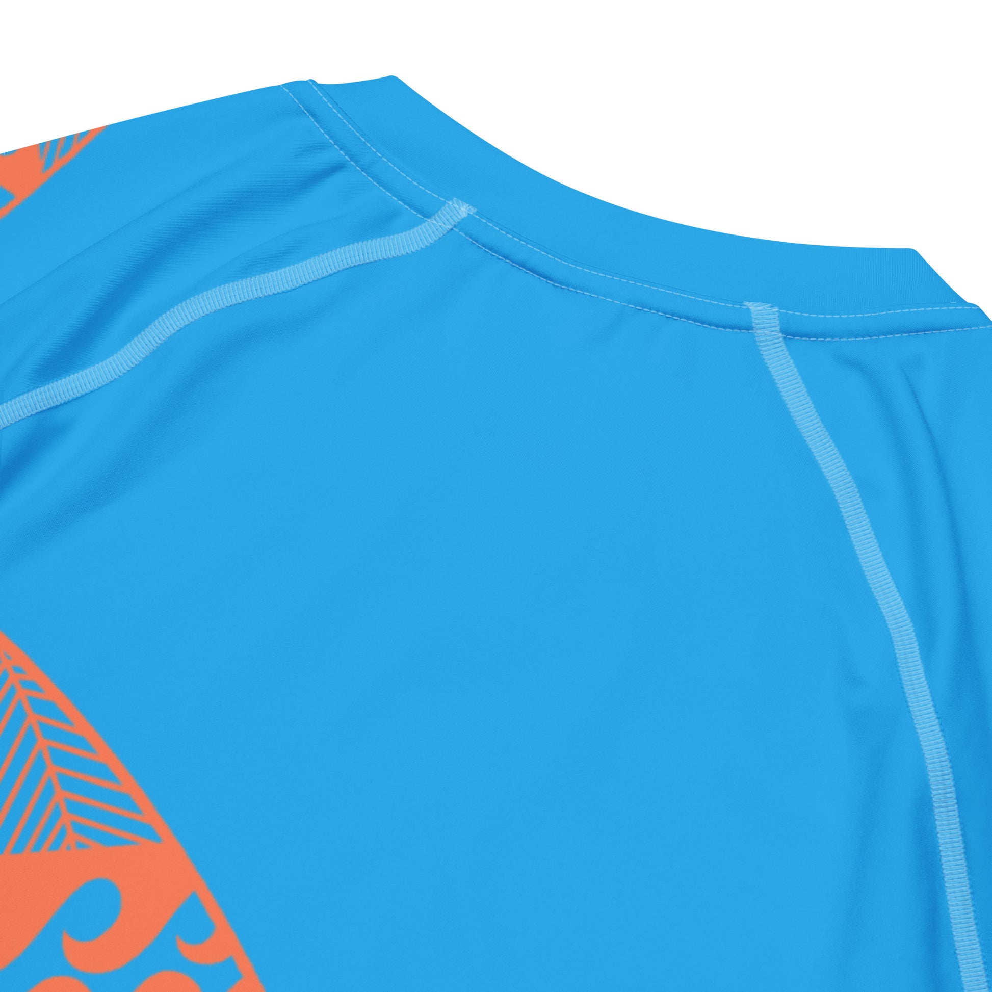 Pa'akai & Kukui Orange Logo - Men’s rash guard Men's Rash Guard Pa'akai & Kukui
