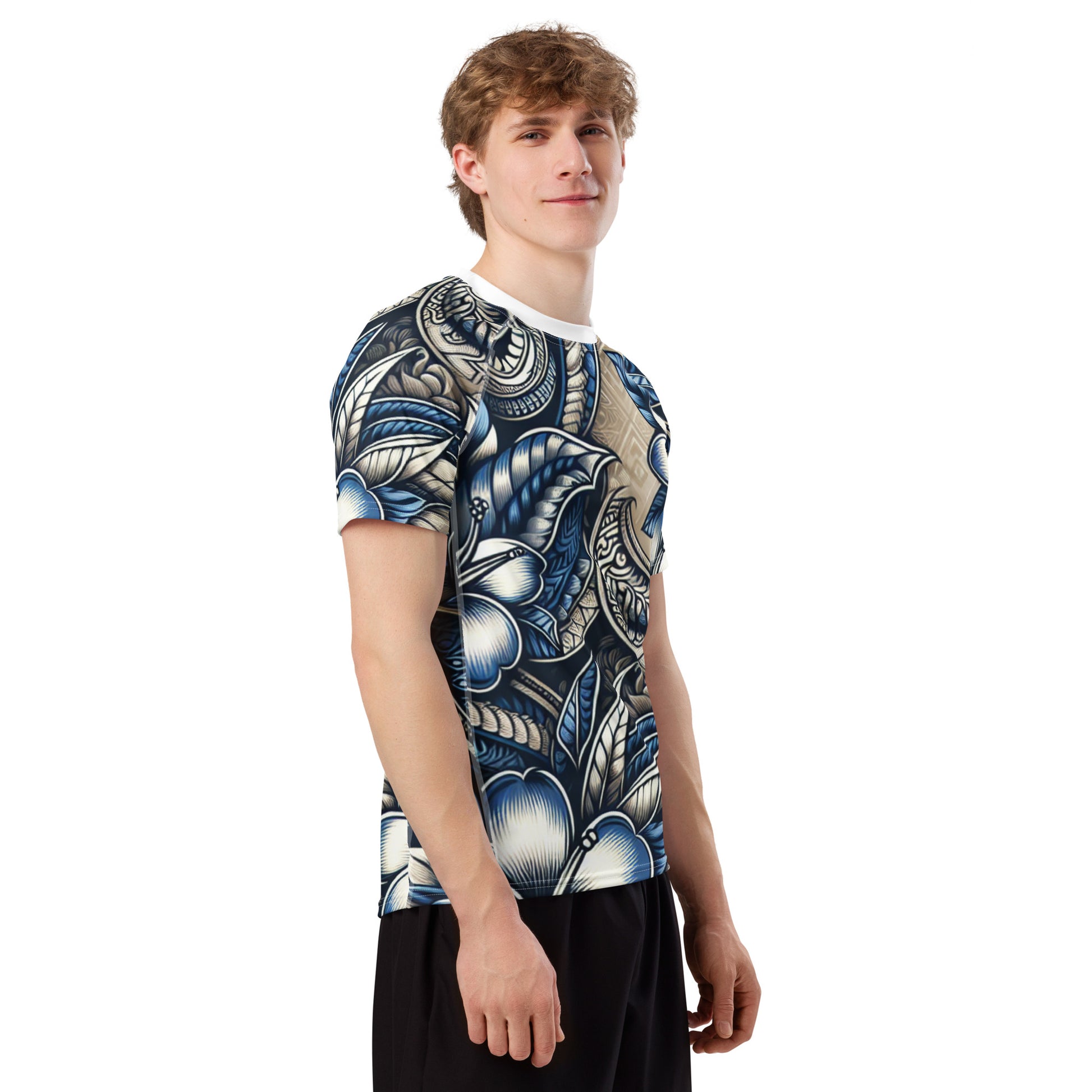 Koa Camo men’s rash guard Men's Rash Guard Pa'akai & Kukui