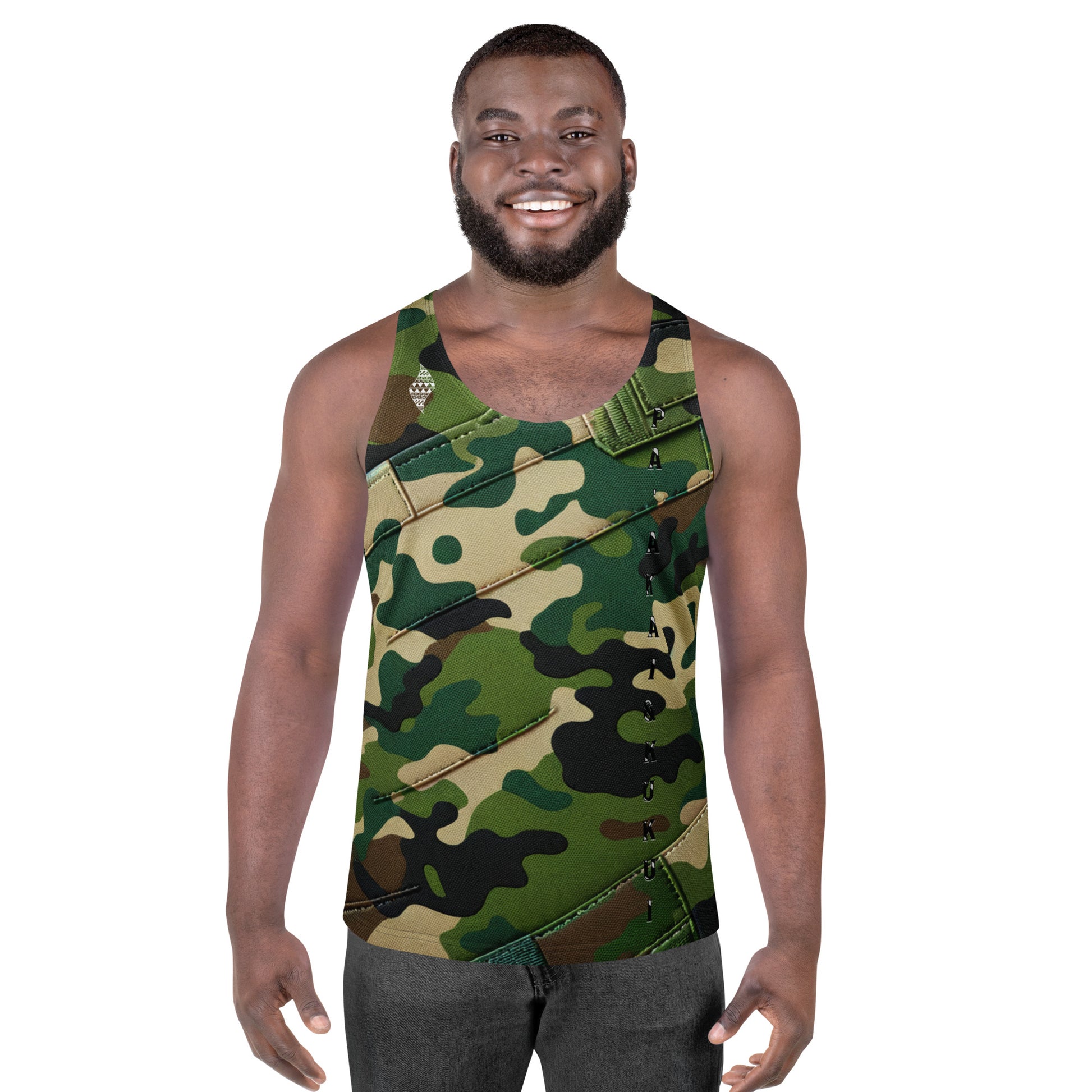 Koa Camo Tank Top Tank Top Pa'akai & Kukui