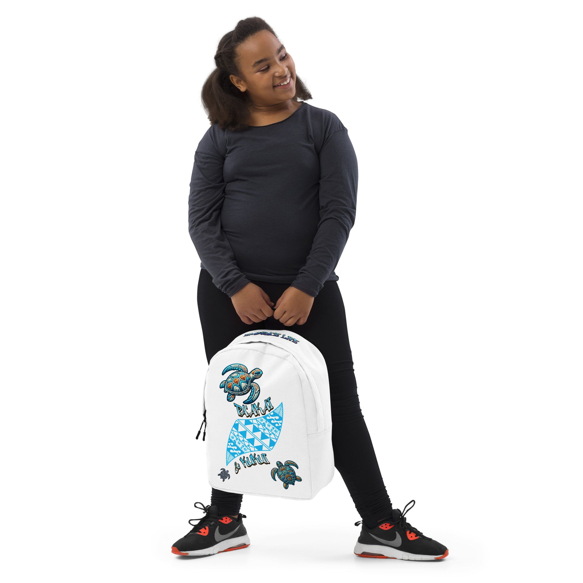 Tribal Sea Turtle Backpack Back Pack Pa'akai & Kukui