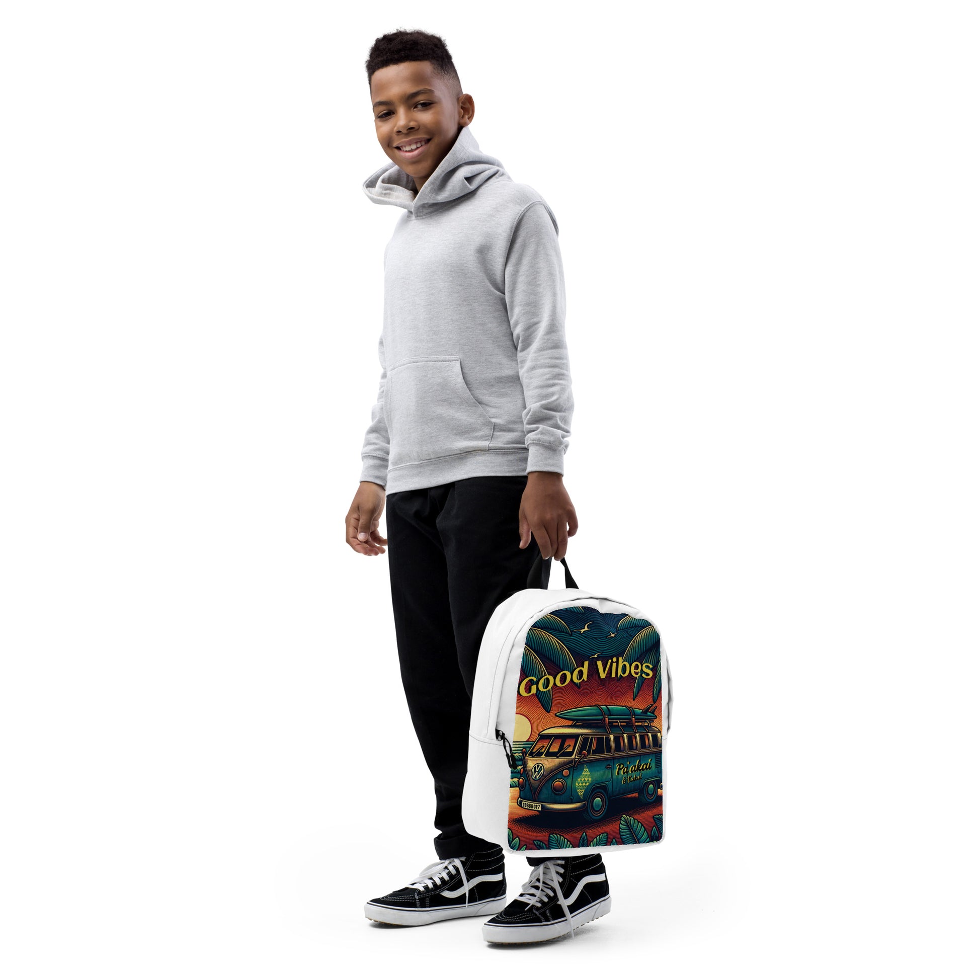 VW Good Vibes Minimalist Backpack Back Pack Pa'akai & Kukui