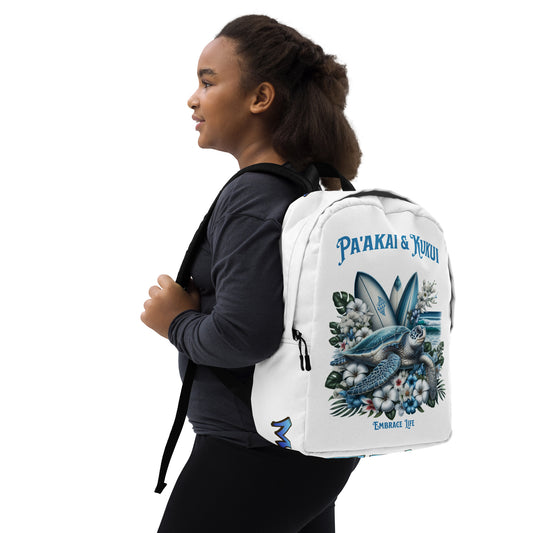 Blue Sea Turtle Backpack