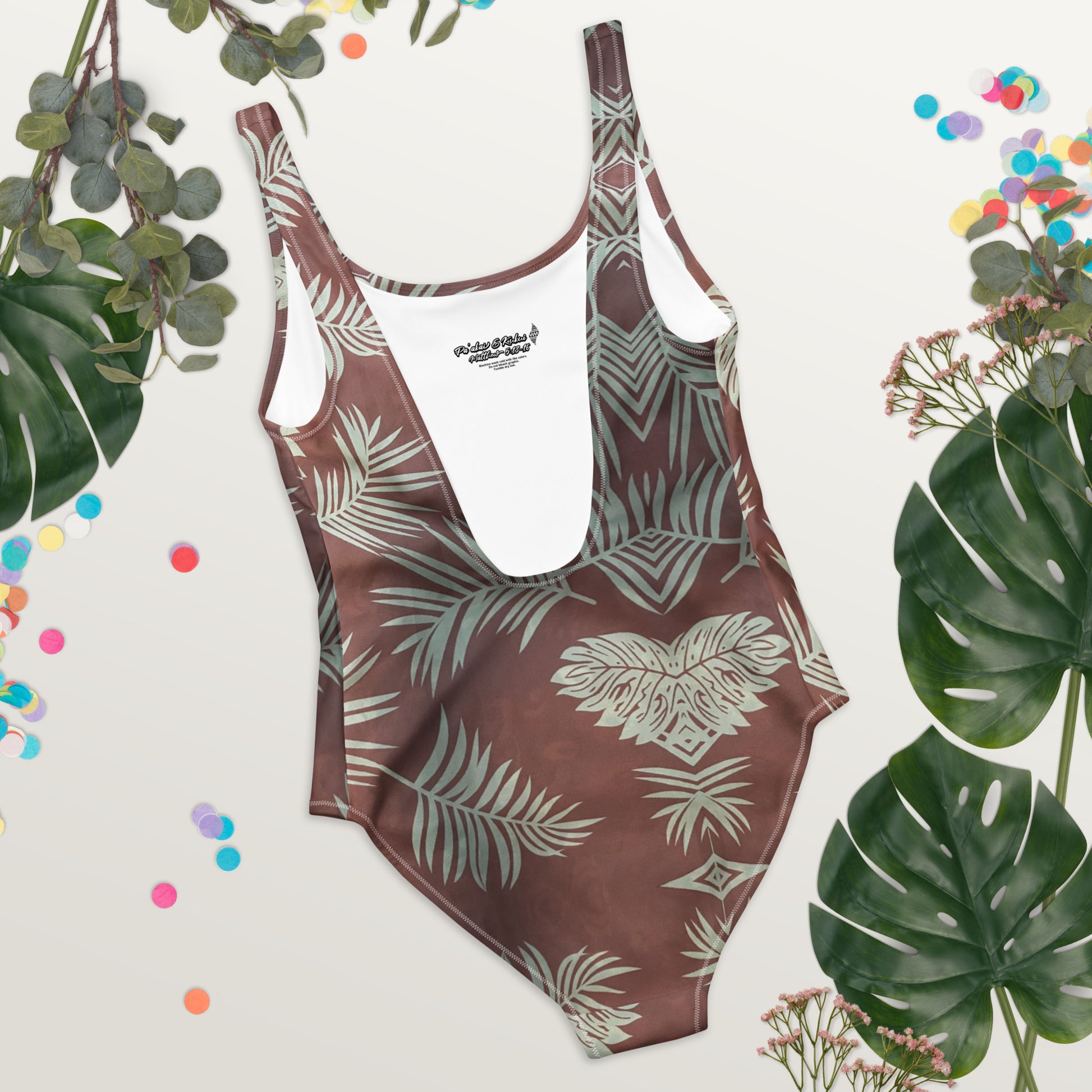 Pink Kupukupu One-Piece Swimsuit Women's one piece swim suit Pa'akai & Kukui
