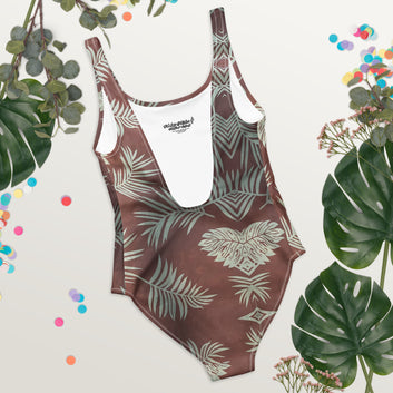 Pink Kupukupu One-Piece Swimsuit Women's one piece swim suit Pa'akai & Kukui