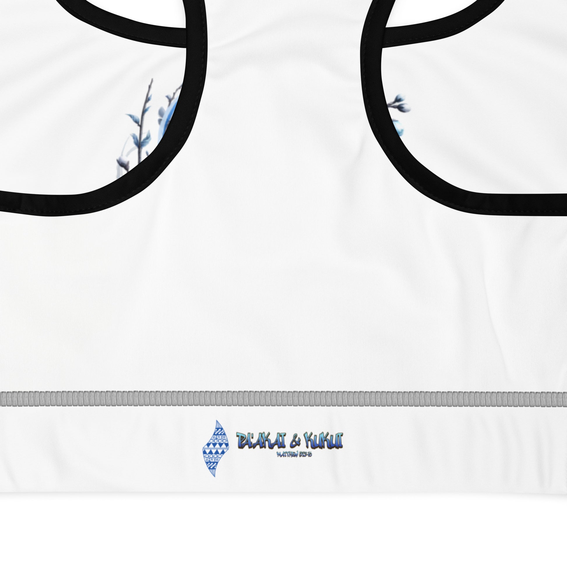 Japanese Cherry Blossom Padded Sports Bra Sports Bra Pa'akai & Kukui