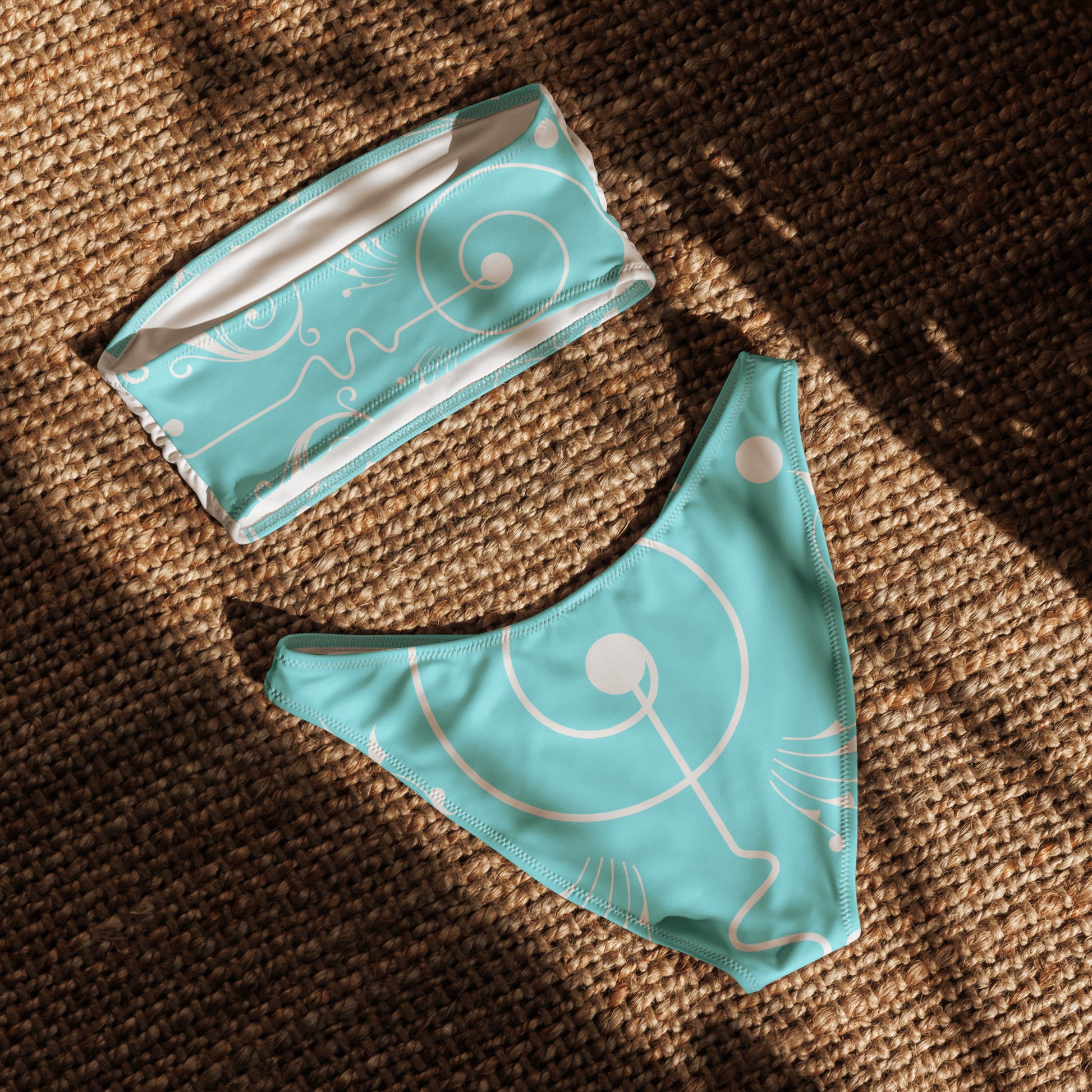 Po'e polū bandeau bikini Bandeau Bikini Pa'akai & Kukui