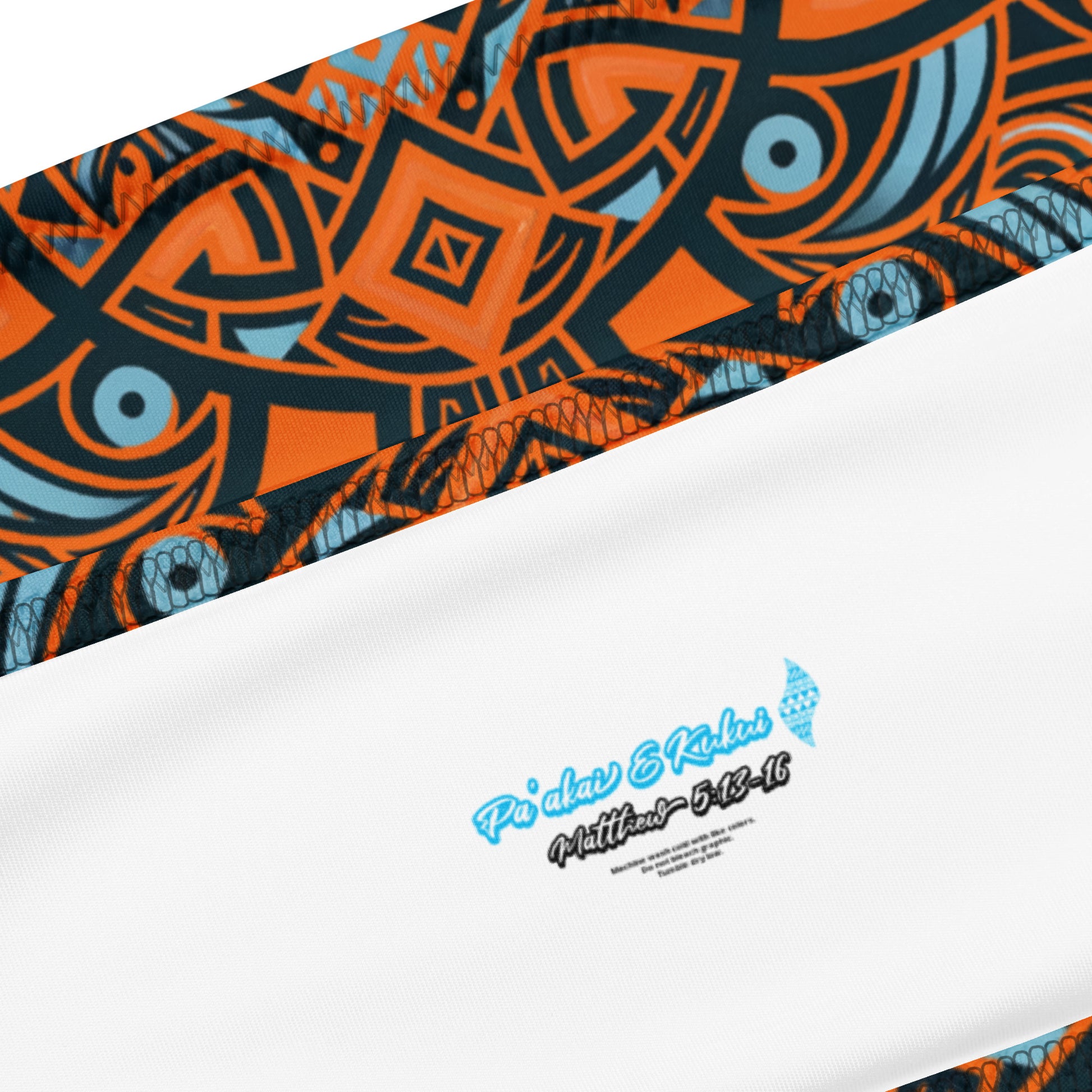 'Ālani Tribal Honu bandeau bikini Bandeau Bikini Pa'akai & Kukui