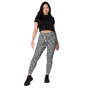 Onaona Pasley Leggings with pockets Yoga Leggings Pa'akai & Kukui 2XS