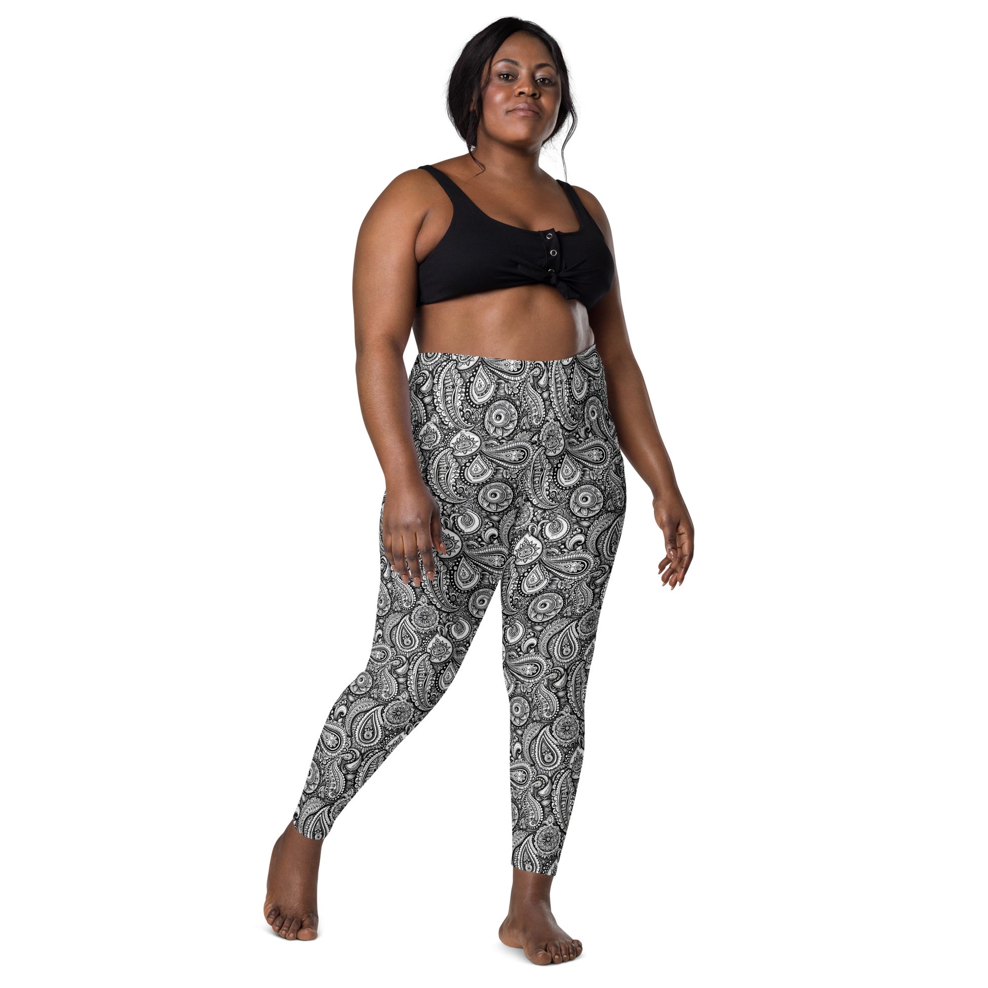 Onaona Pasley Leggings with pockets Yoga Leggings Pa'akai & Kukui