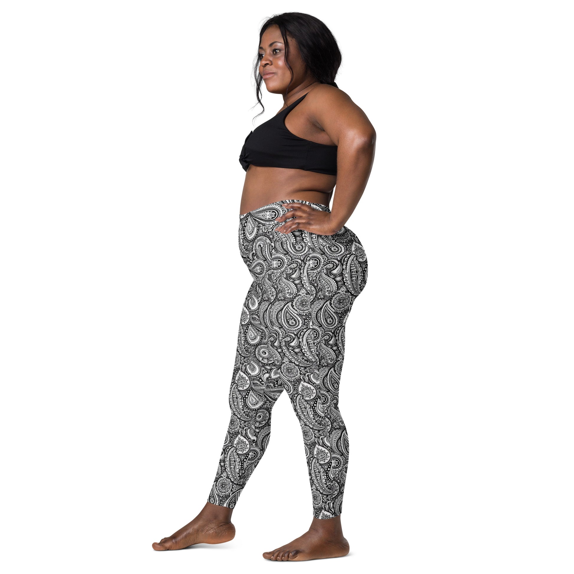 Onaona Pasley Leggings with pockets Yoga Leggings Pa'akai & Kukui