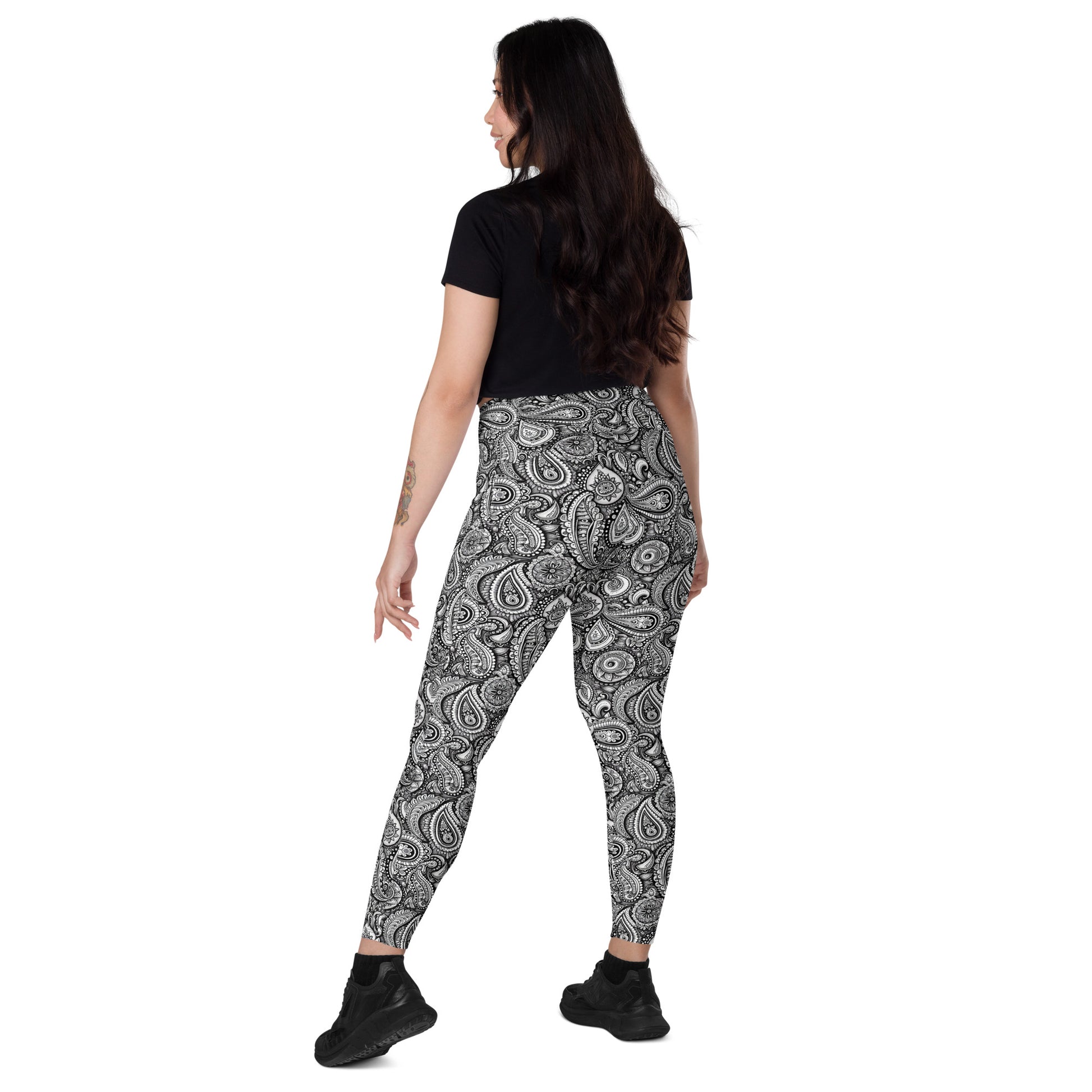 Onaona Pasley Leggings with pockets Yoga Leggings Pa'akai & Kukui
