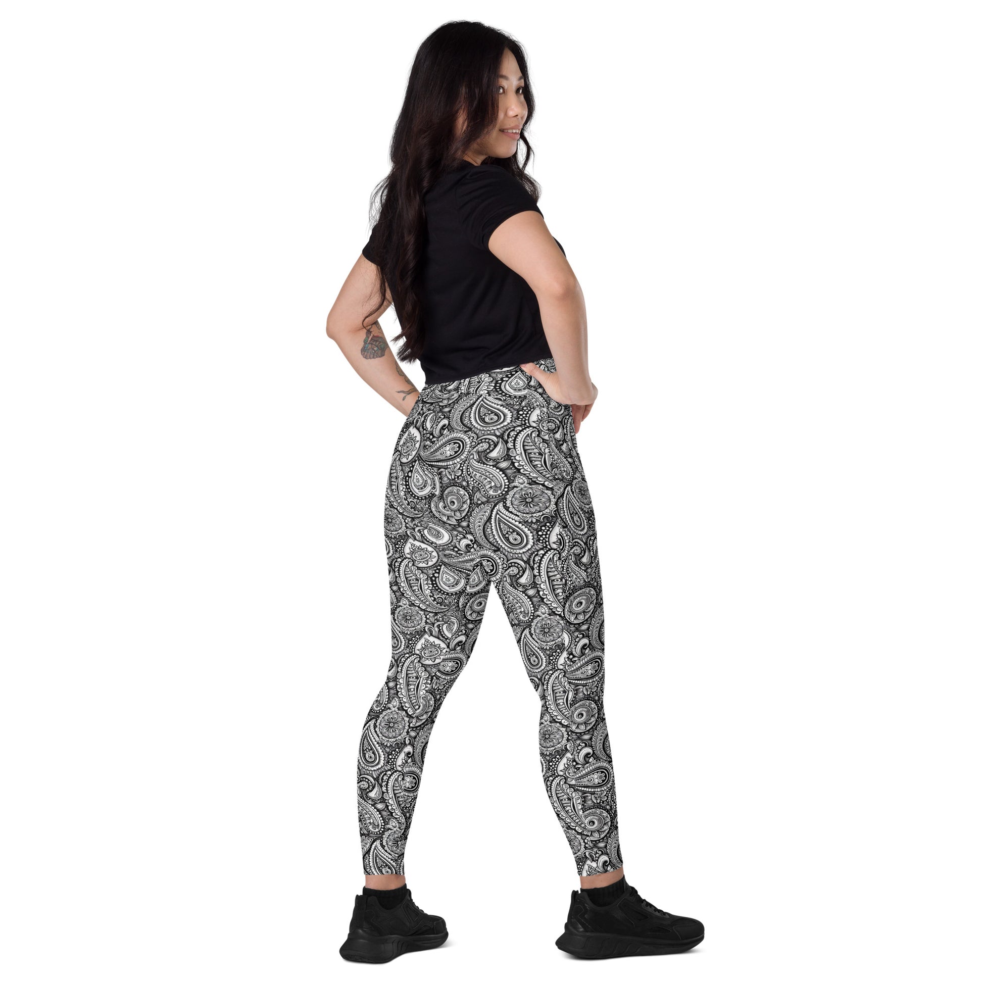 Onaona Pasley Leggings with pockets Yoga Leggings Pa'akai & Kukui