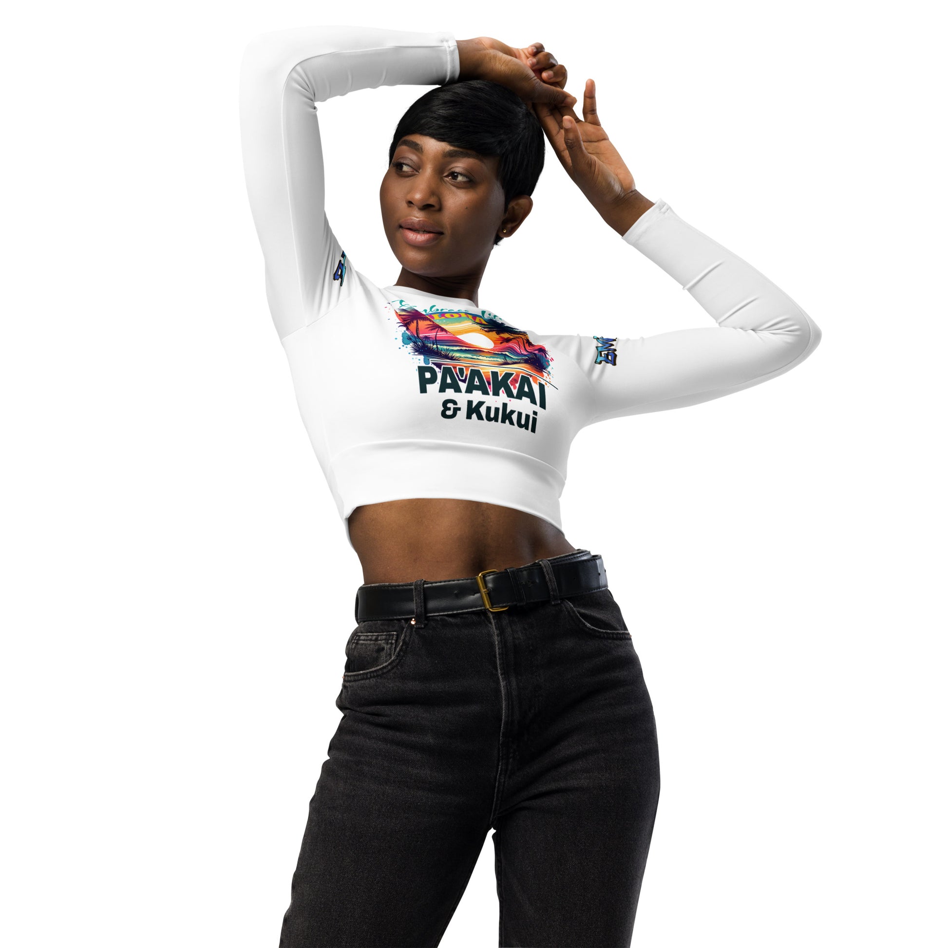 Aloha Style crop top Crop Top Pa'akai & Kukui