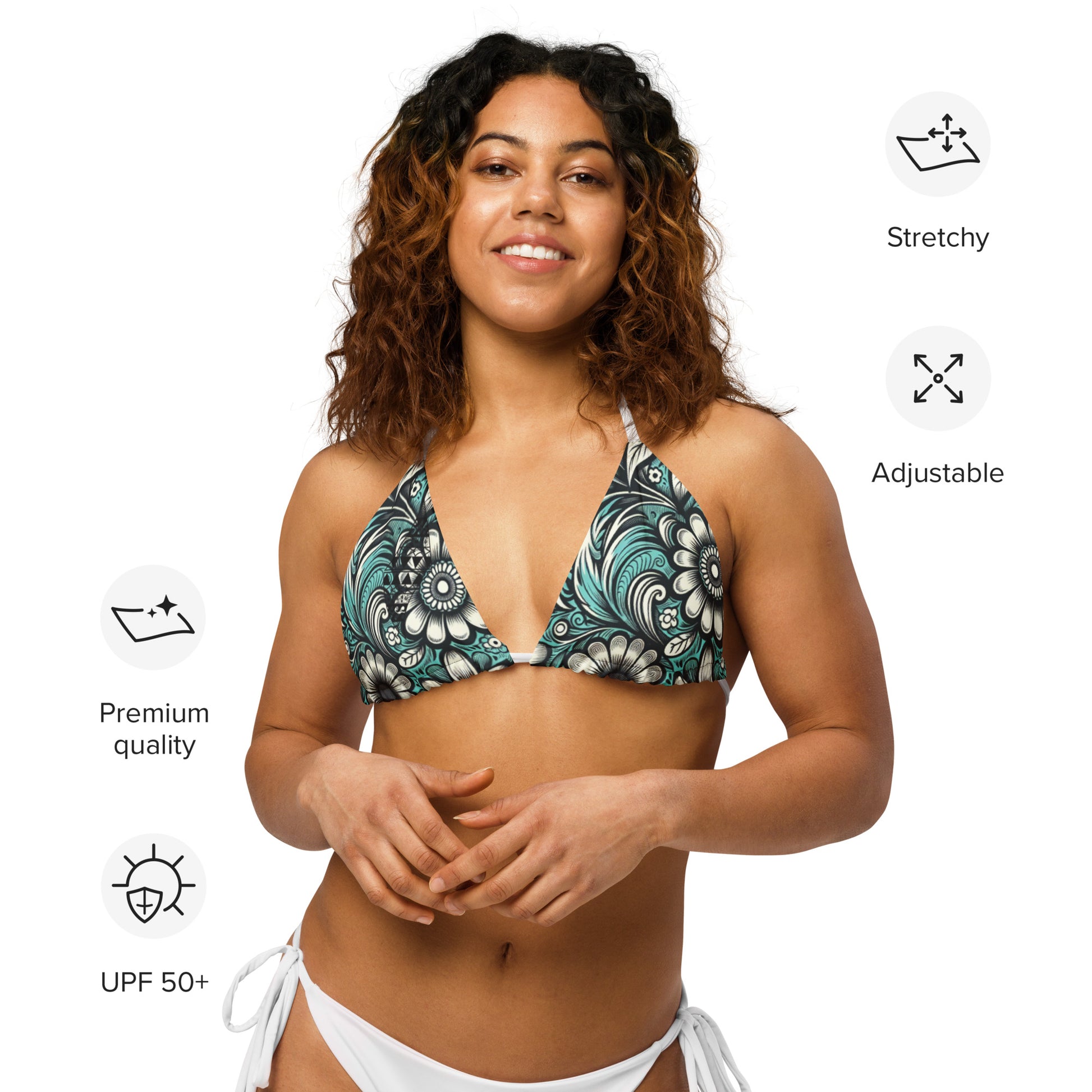 Pua - bikini top Bikini Top Pa'akai & Kukui