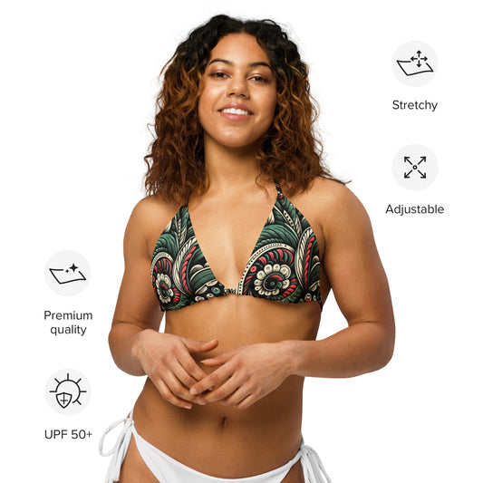Pā'ani - bikini top Bikini Top Pa'akai & Kukui 2XS
