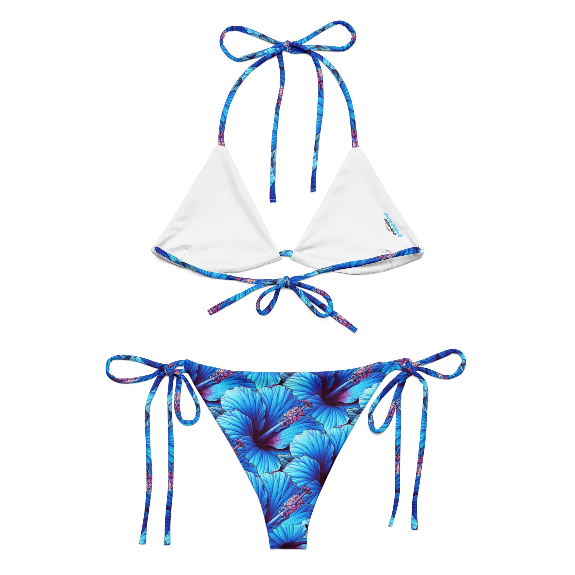 Maka polu String Bikini Bikini Pa'akai & Kukui