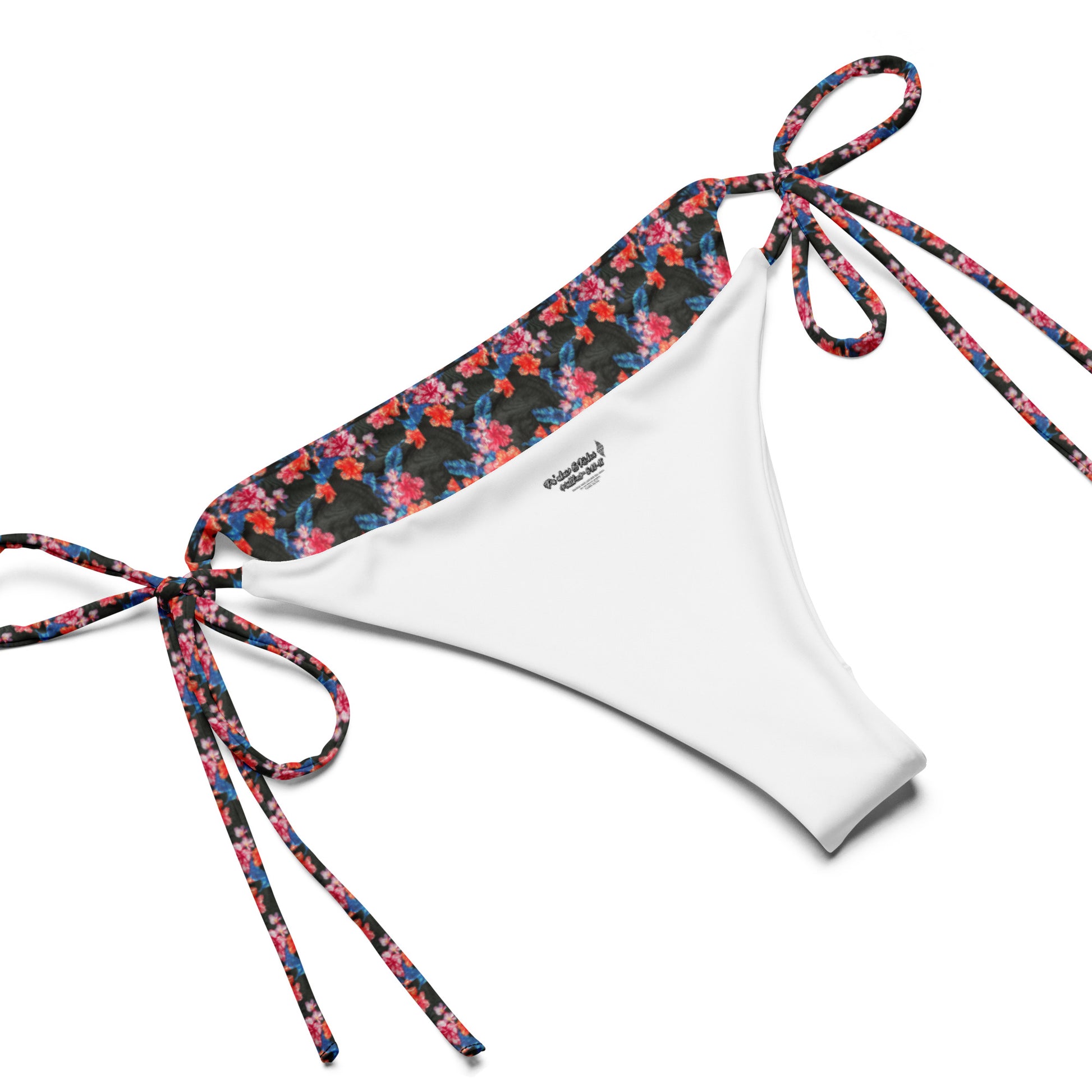 Ho'ōla (To Give Life, To Heal, To Revive) floral bikini Bikini Pa'akai & Kukui