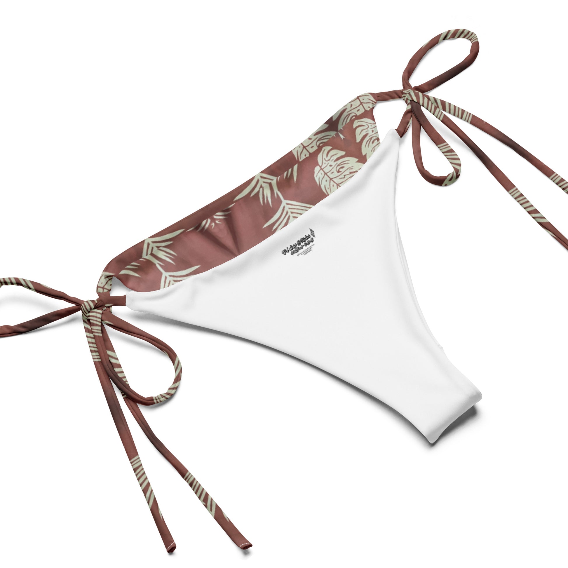 Pink Kupukupu string bikini Bikini Pa'akai & Kukui