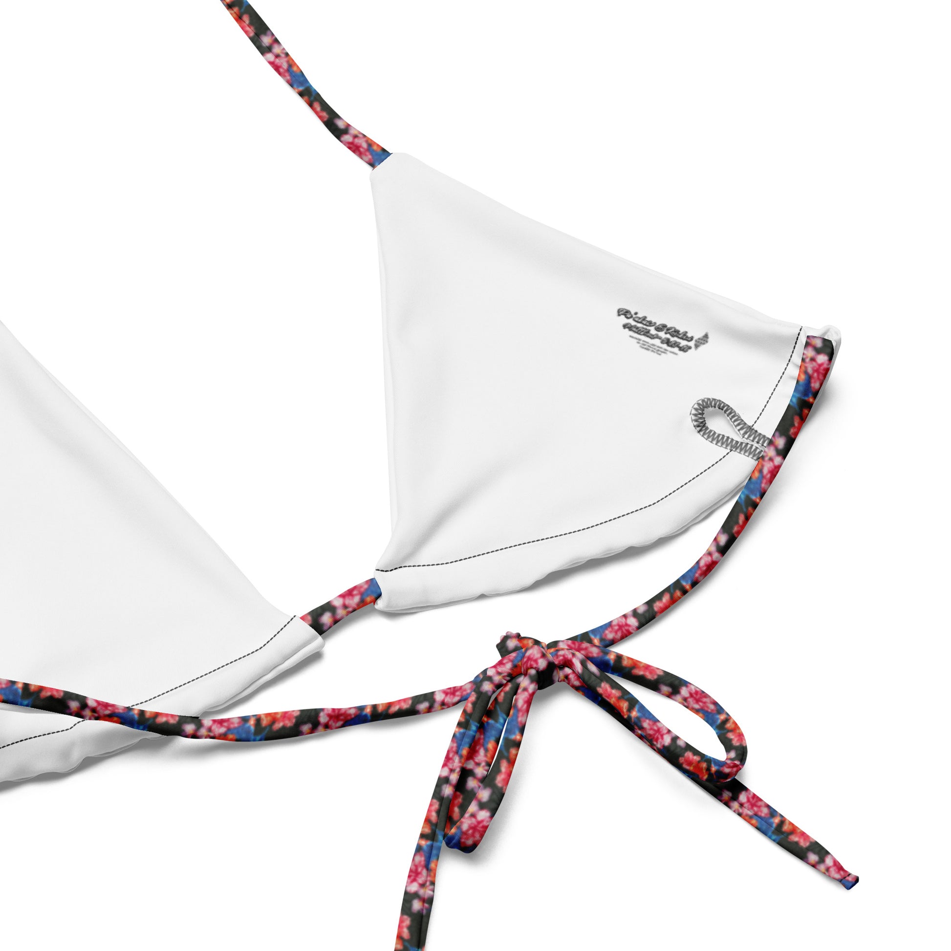 Ho'ōla (To Give Life, To Heal, To Revive) floral bikini Bikini Pa'akai & Kukui