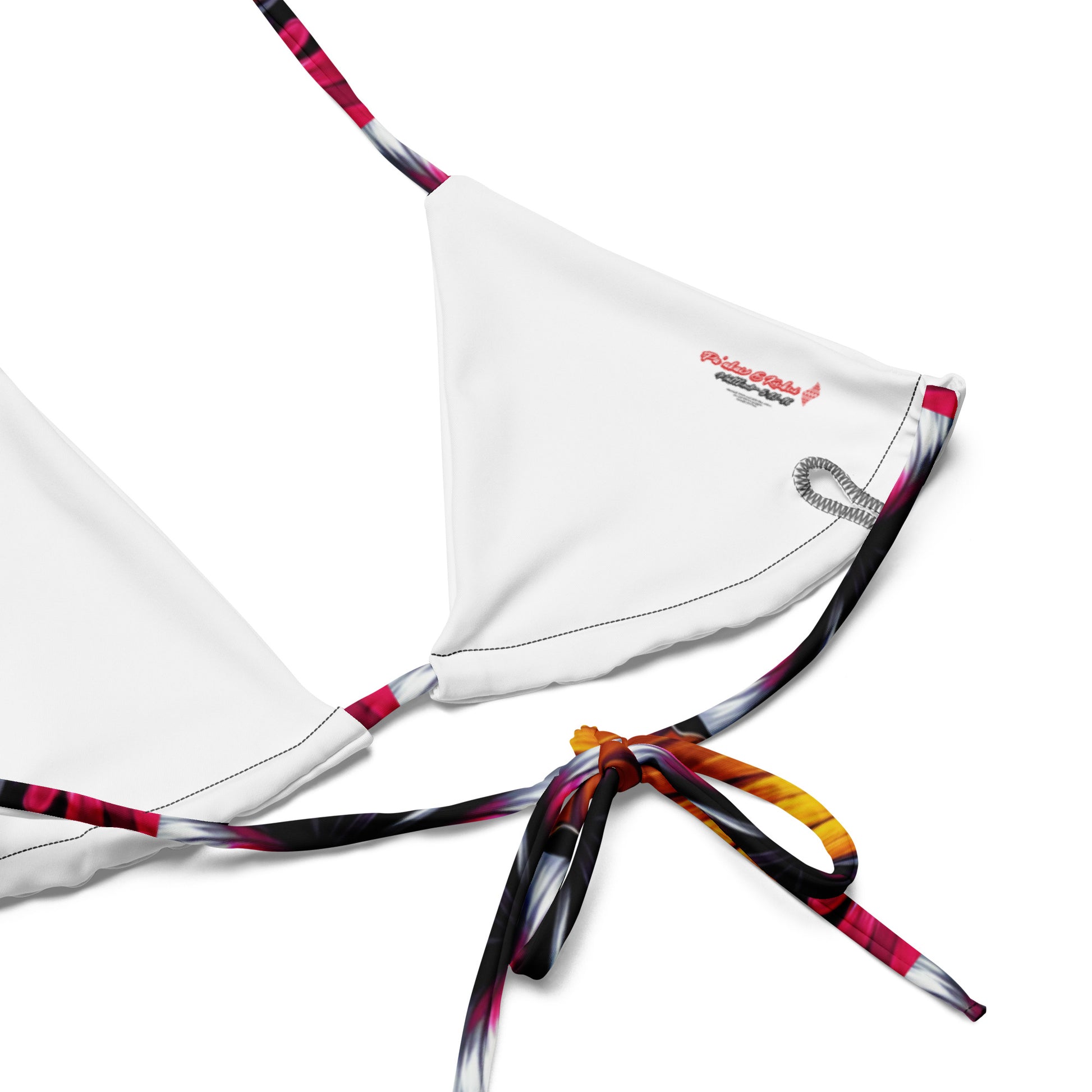 Rose Gold Hibiscus String Bikini II Bikini Pa'akai & Kukui