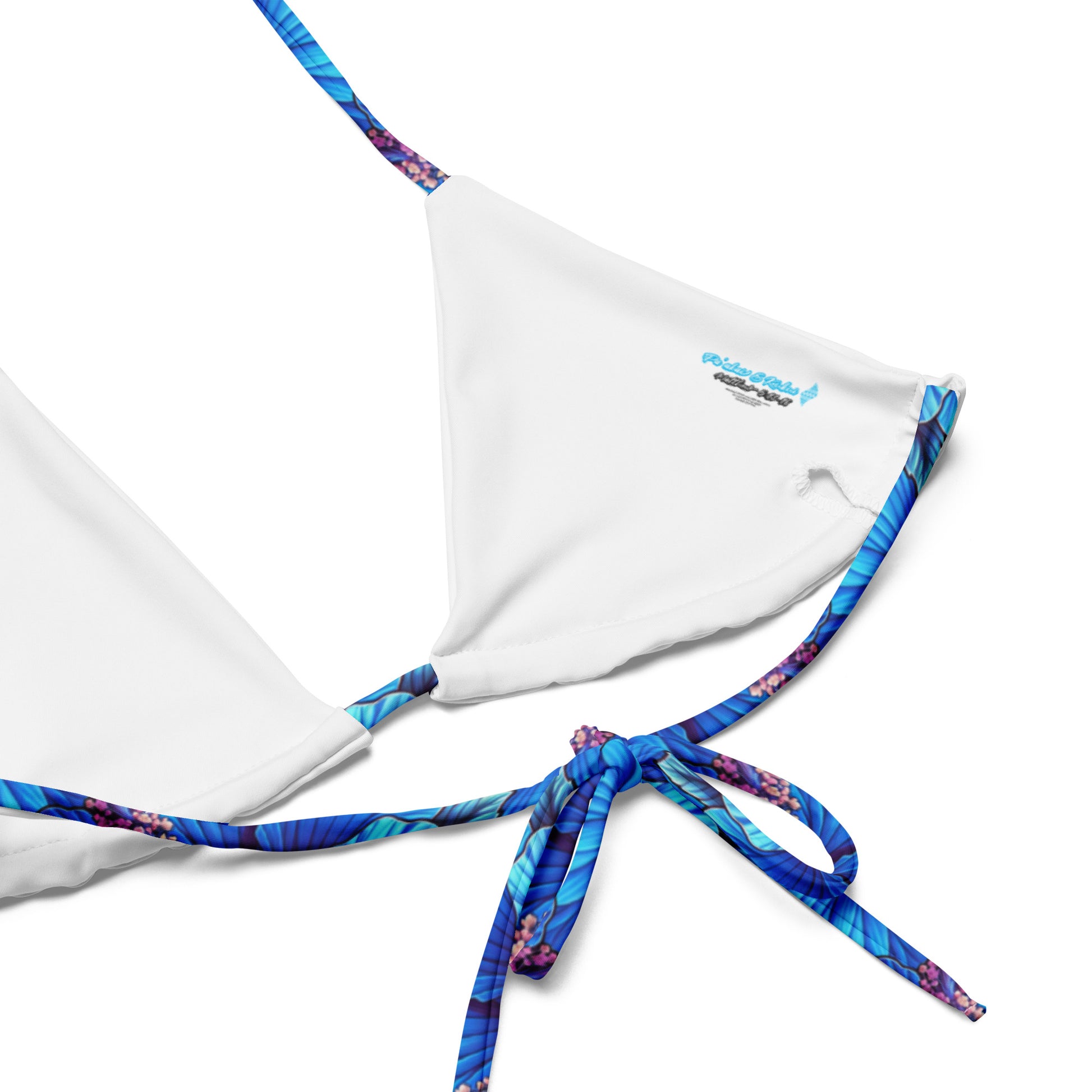 Maka polu String Bikini Bikini Pa'akai & Kukui