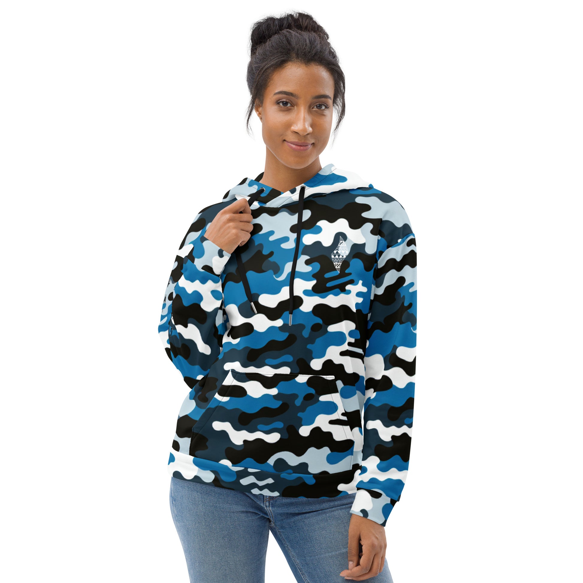 Kānāwai Koa Hoodie Pullover Hoodie Pa'akai & Kukui