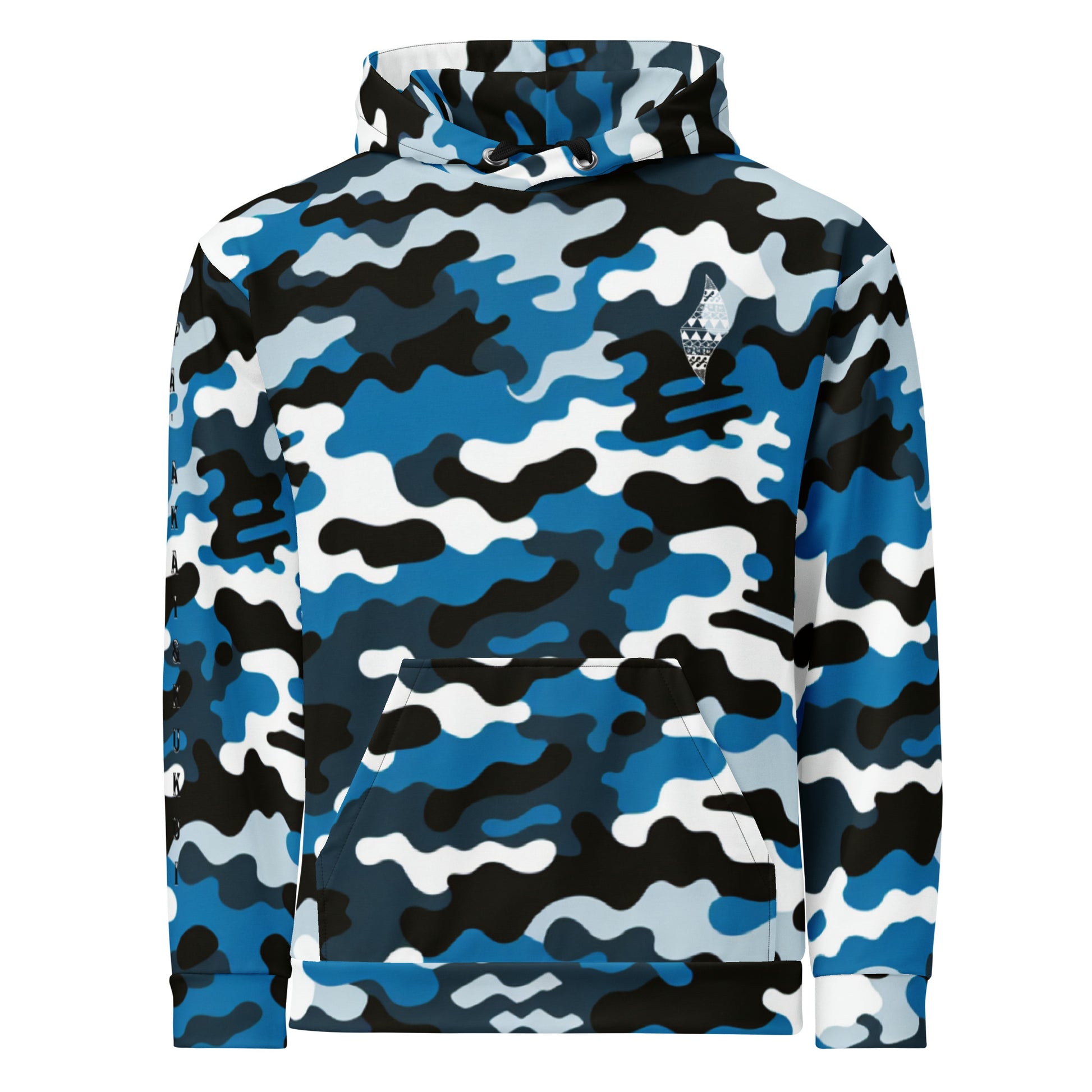 Kānāwai Koa Hoodie Pullover Hoodie Pa'akai & Kukui