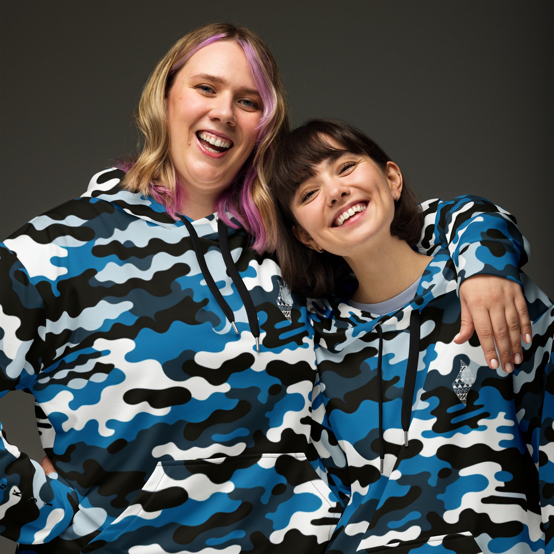 Kānāwai Koa Hoodie Pullover Hoodie Pa'akai & Kukui