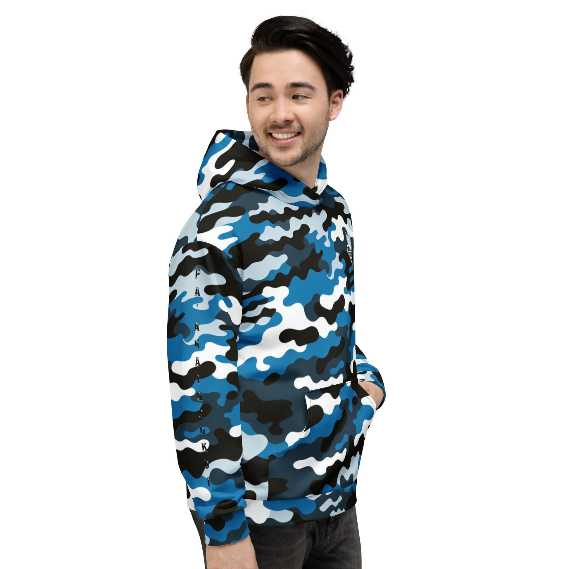 Kānāwai Koa Hoodie Pullover Hoodie Pa'akai & Kukui