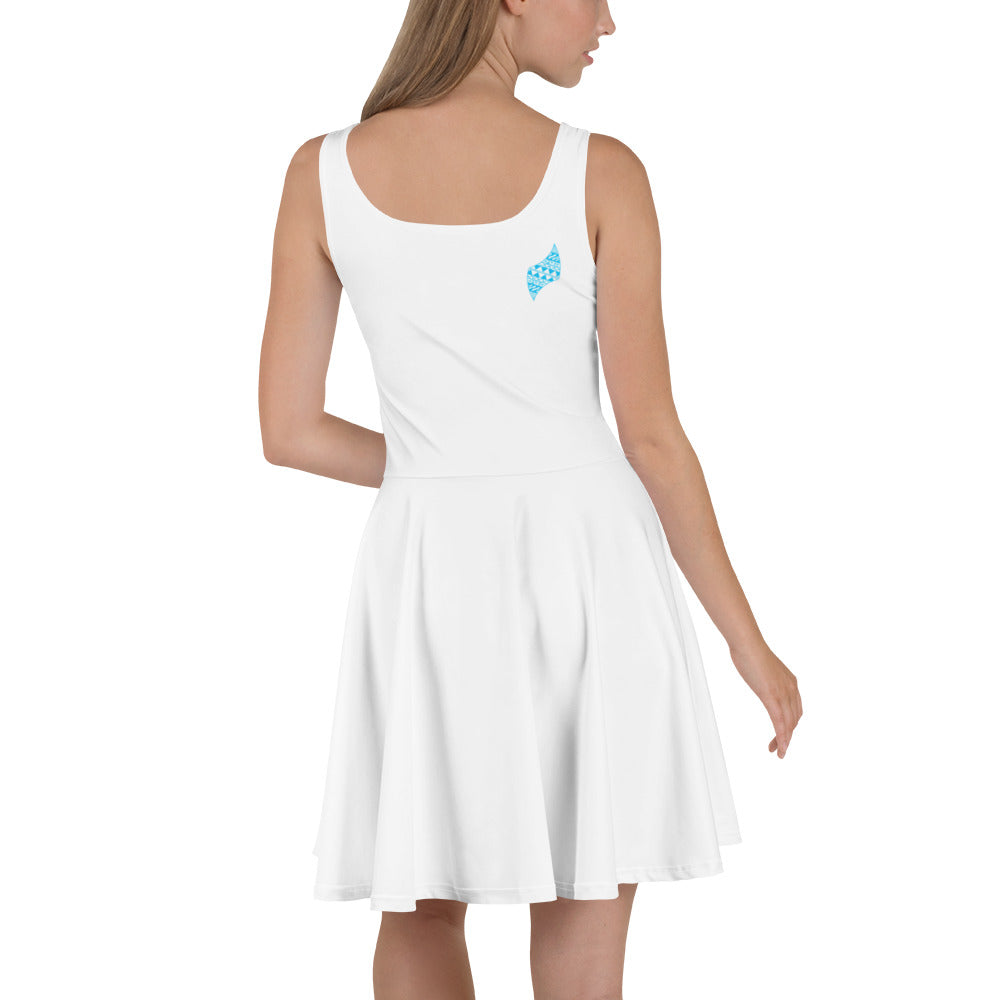 Womens' Embrace Life Skater Dress Dress Pa'akai & Kukui